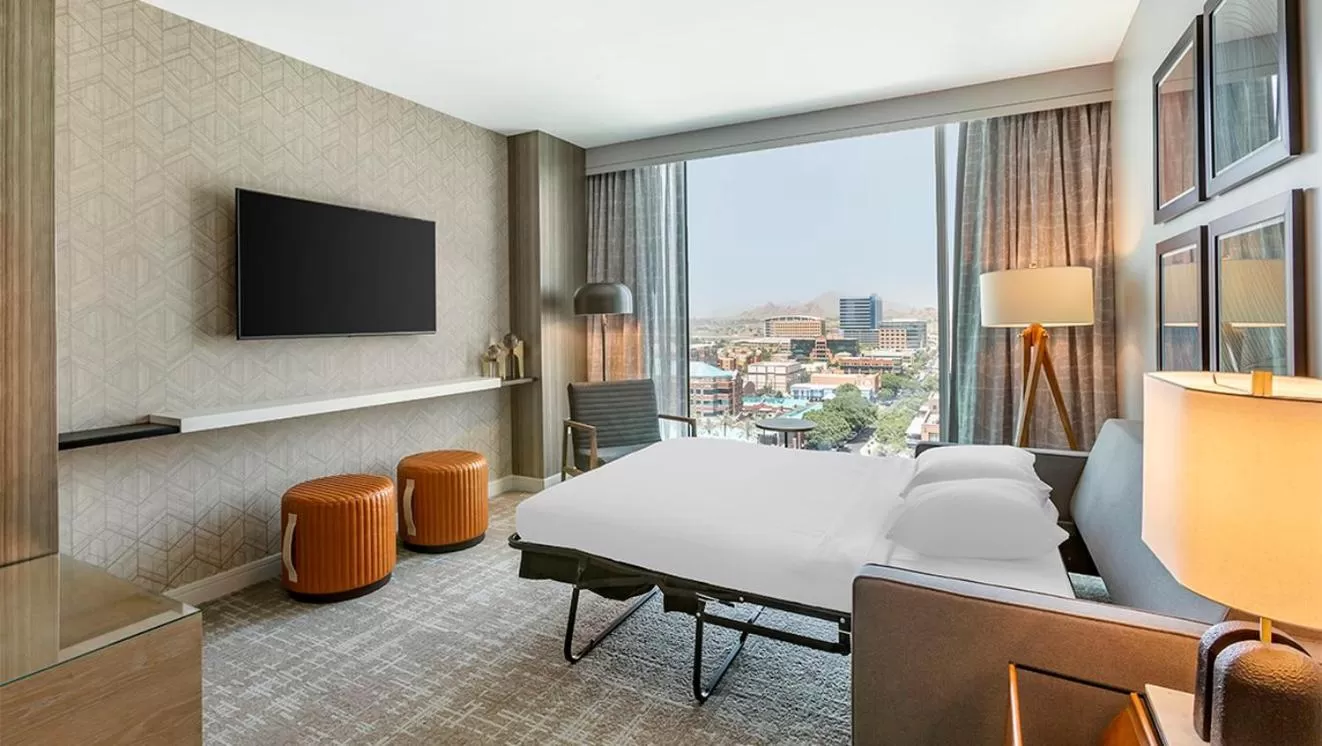 Suite 1 King Bed in Omni Tempe Hotel at ASU