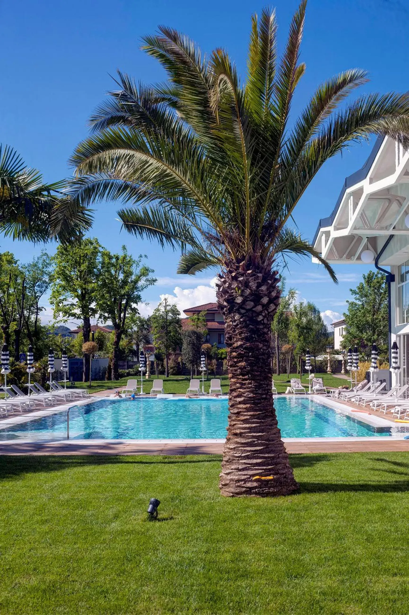 Swimming Pool in Hotel Premiere Abano