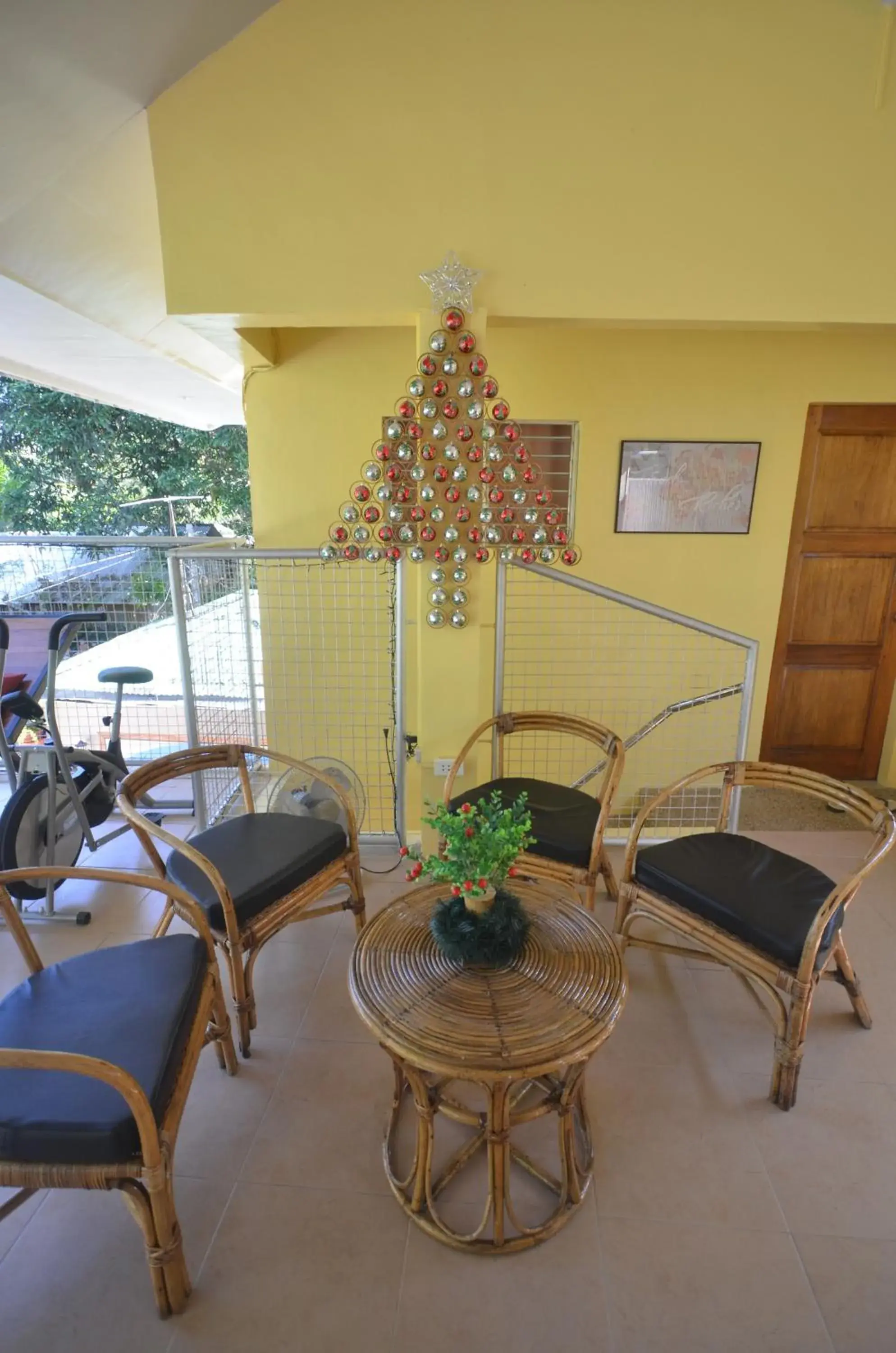 Seating area in Las Residencias Bed And Breakfast