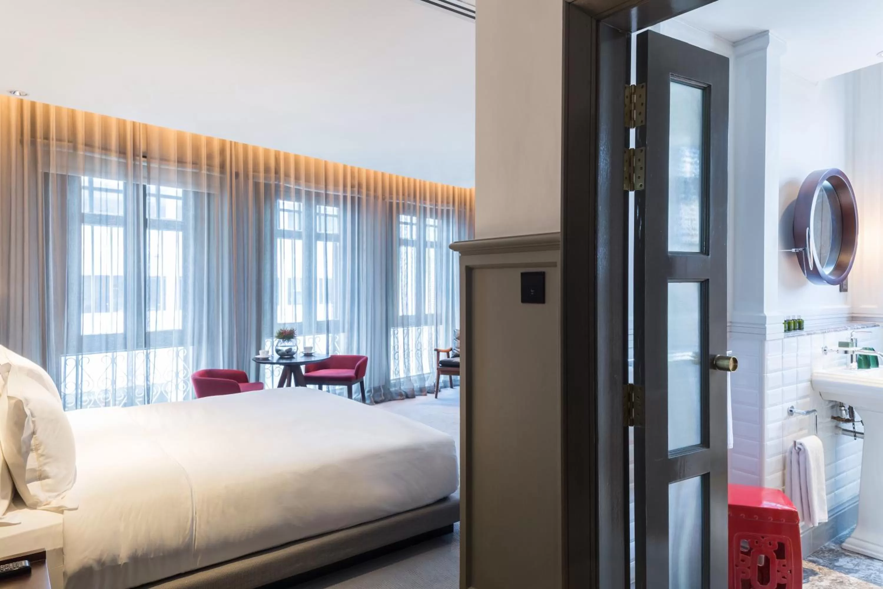 Bathroom, Bed in Ann Siang House, The Unlimited Collection managed by The Ascott Limited