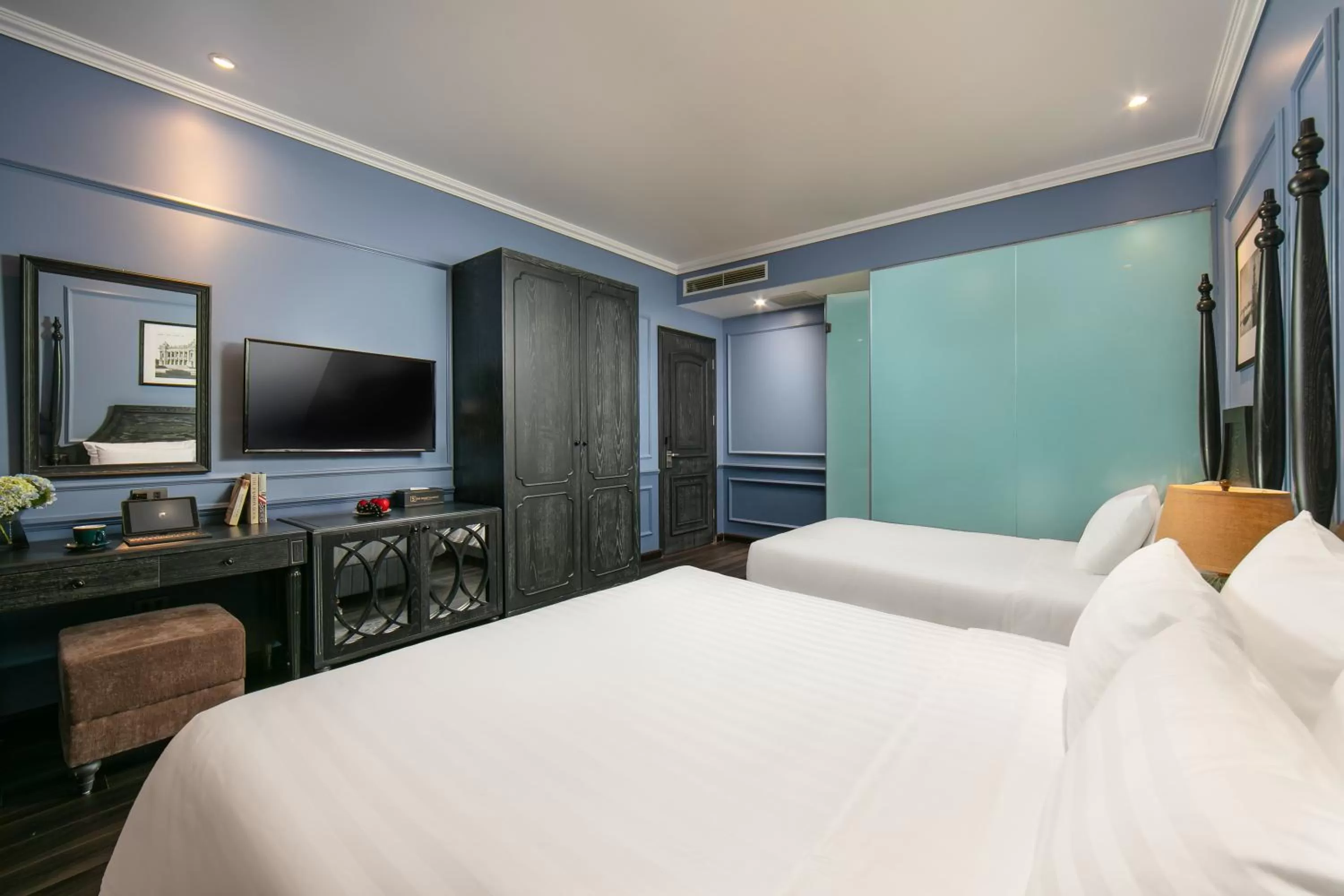 Bed in Hanoi Paradise Center Hotel & Spa