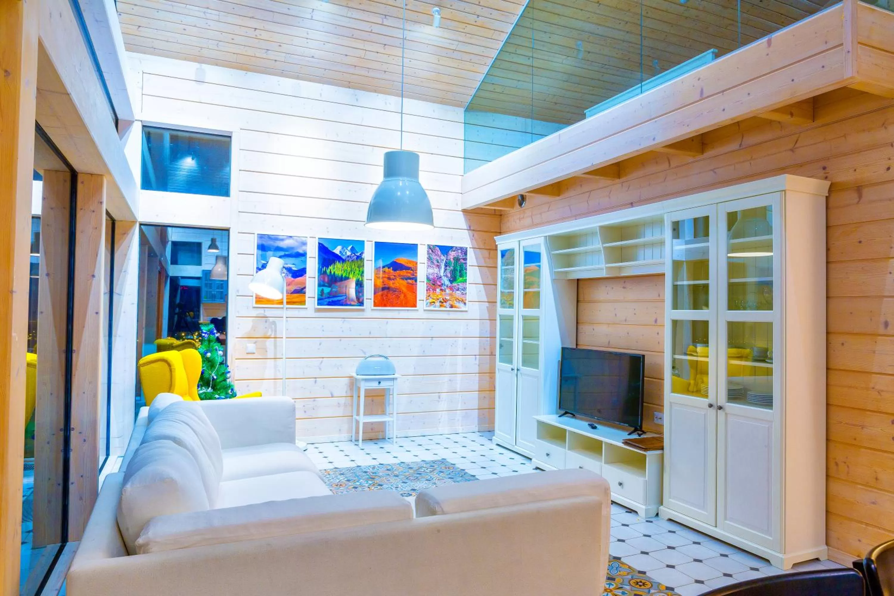 Seating area in Park Hotel Kokshetau