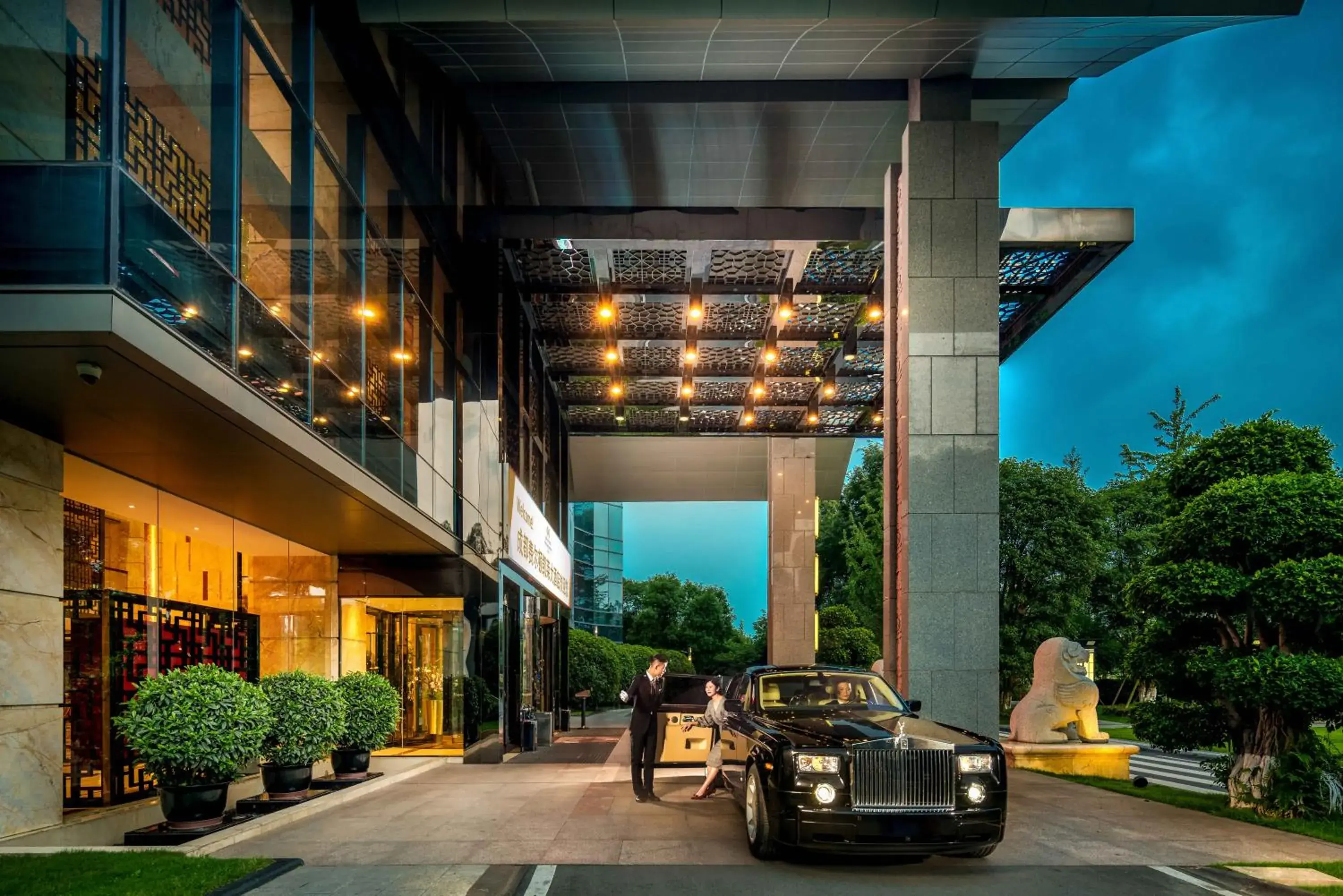 Facade/entrance in Felton Gloria Grand Hotel Chengdu