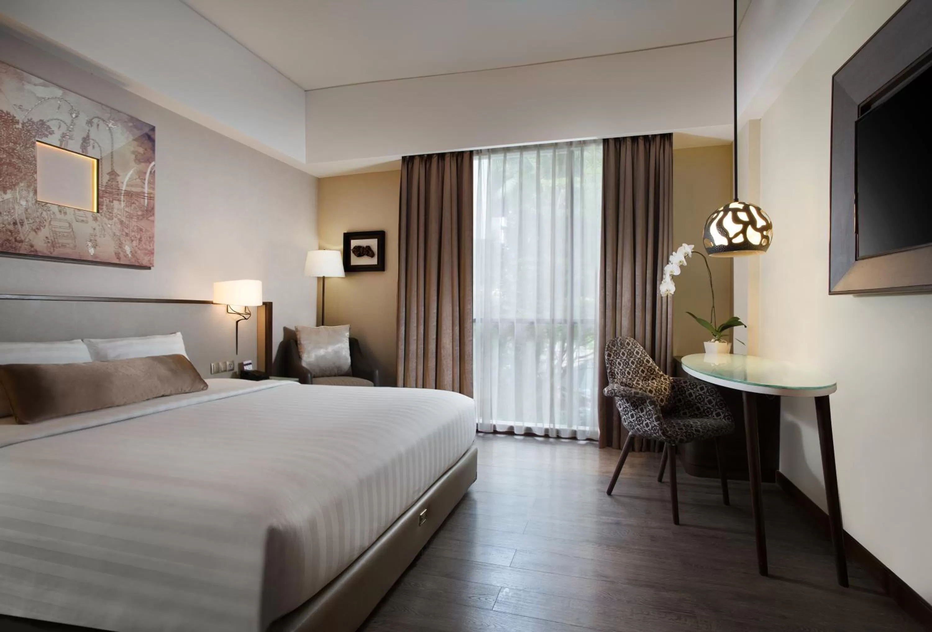 Bed in Mercure Bali Legian