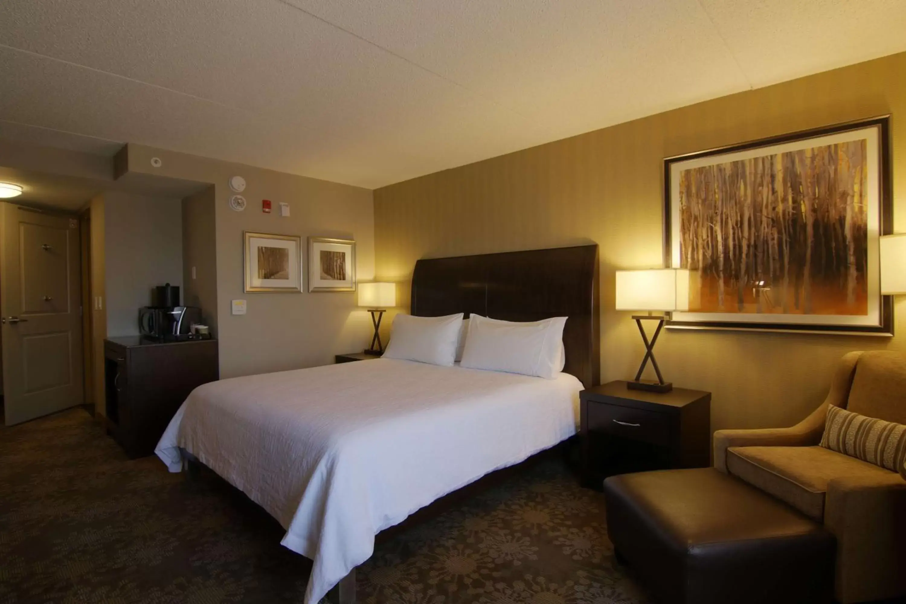 Bed in Hilton Garden Inn Toronto/Brampton