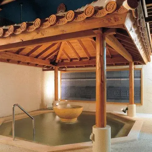 Hot Spring Bath in The Beach Tower Okinawa Hotel