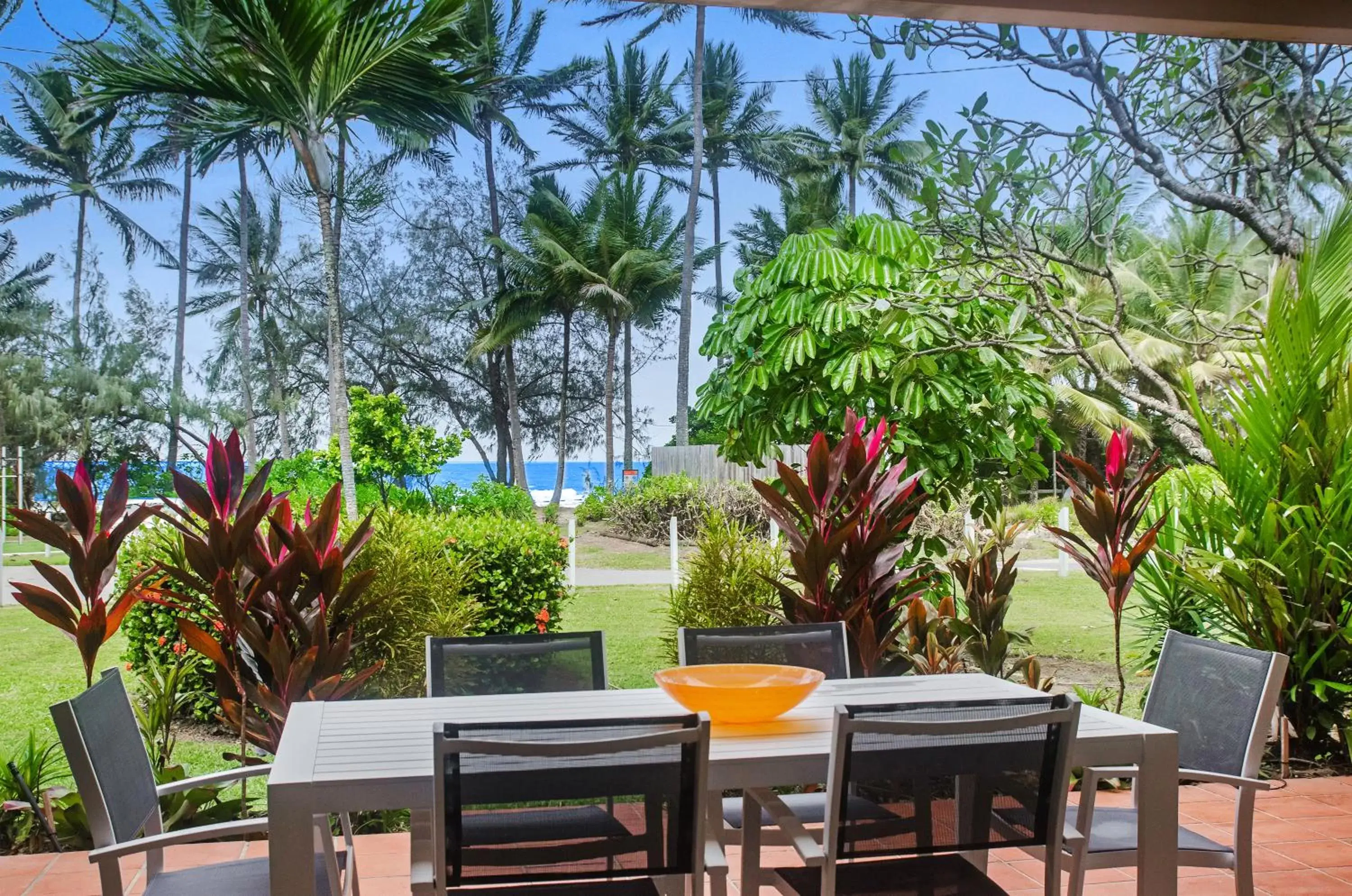 Dining area in By The Sea Port Douglas