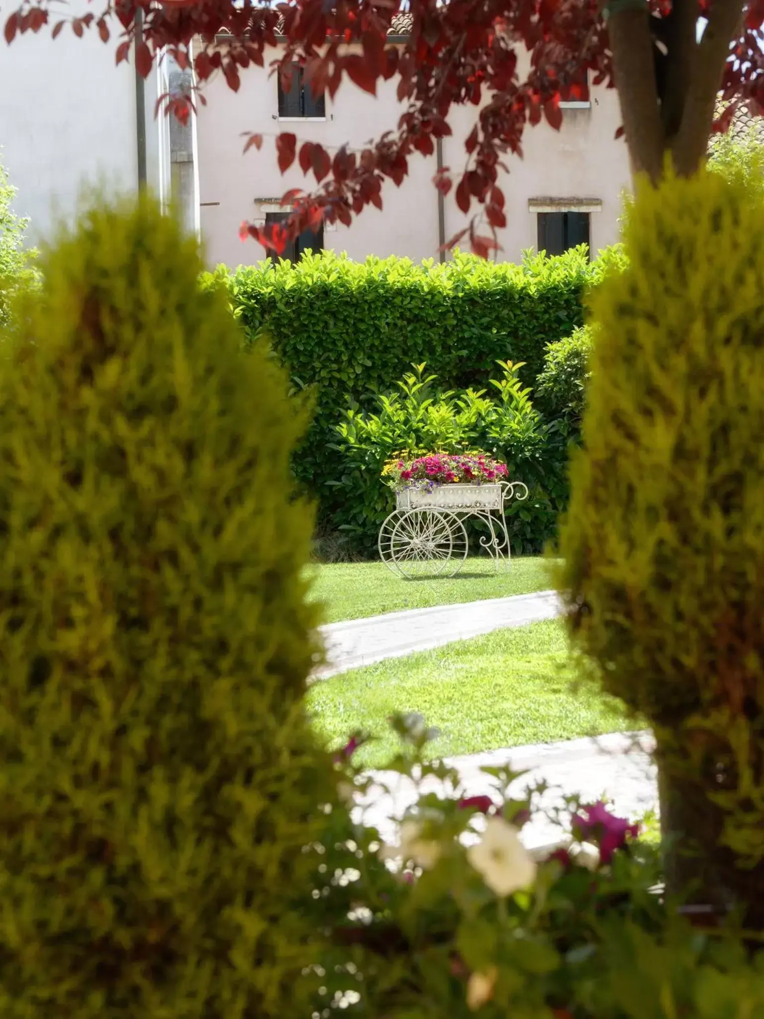 Garden in Hotel Olimpia Venice, BW Signature Collection