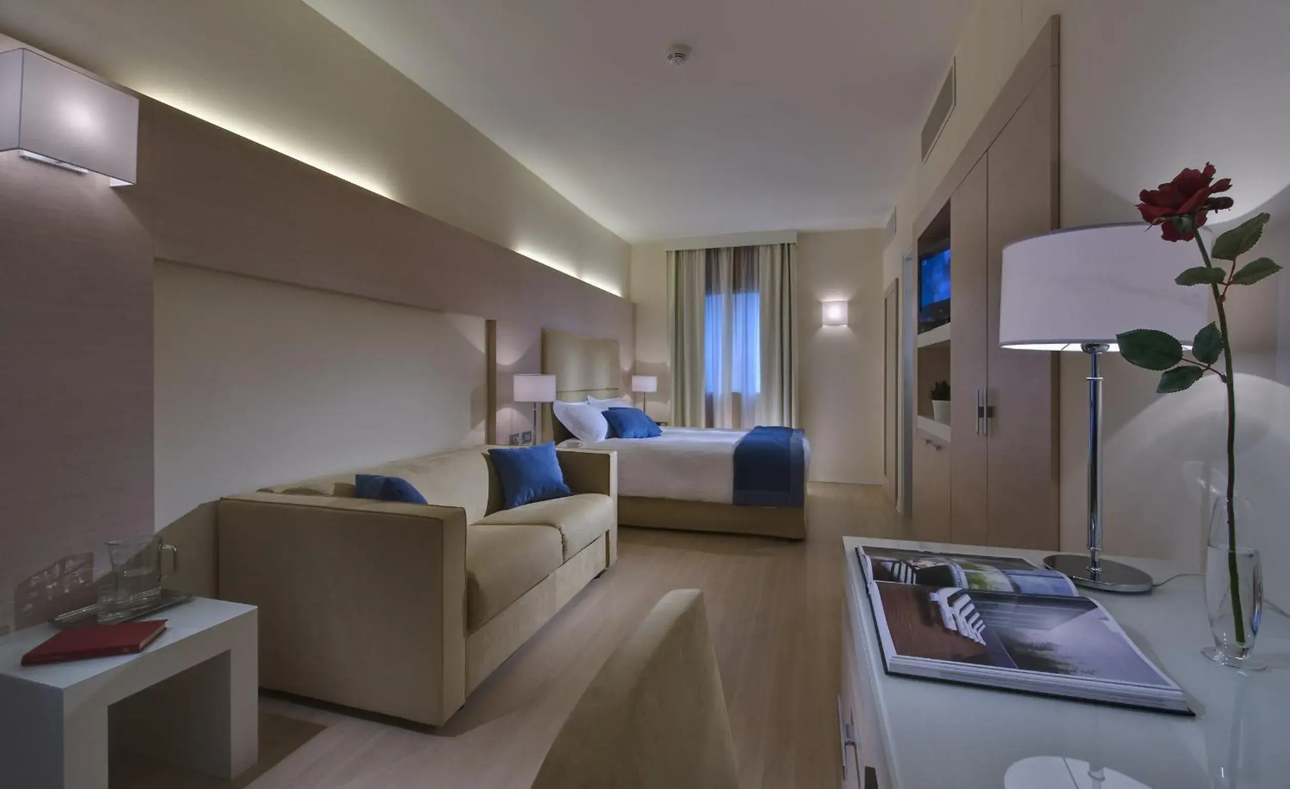 Bedroom, Seating Area in Annia Park Hotel Venice Airport