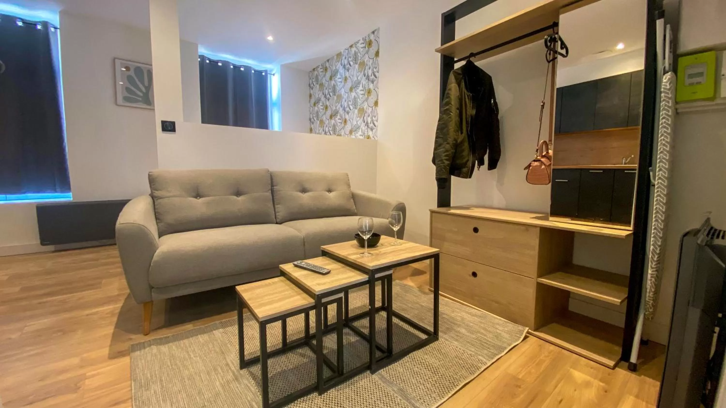 Seating Area in Le Bras d'or Apparts et Spa