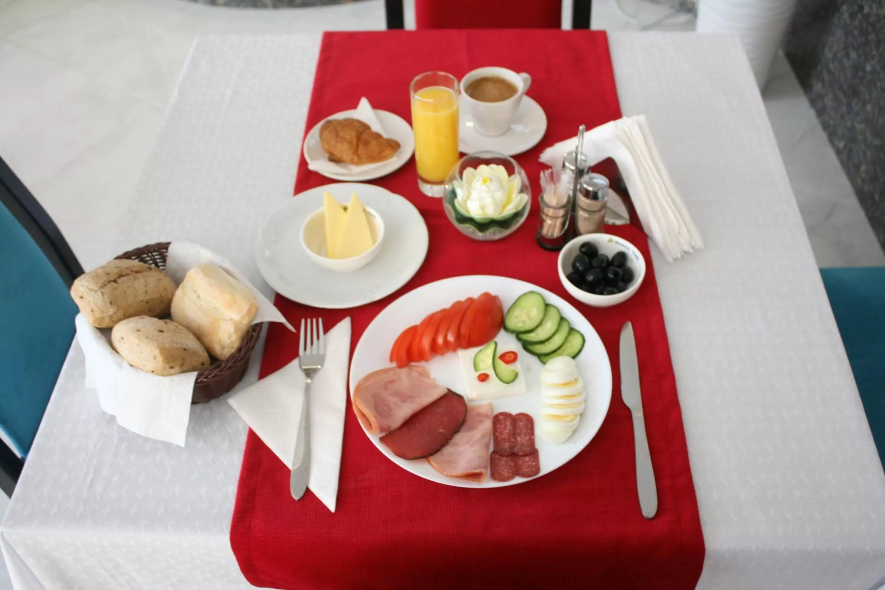 Food close-up in Hotel Perfect