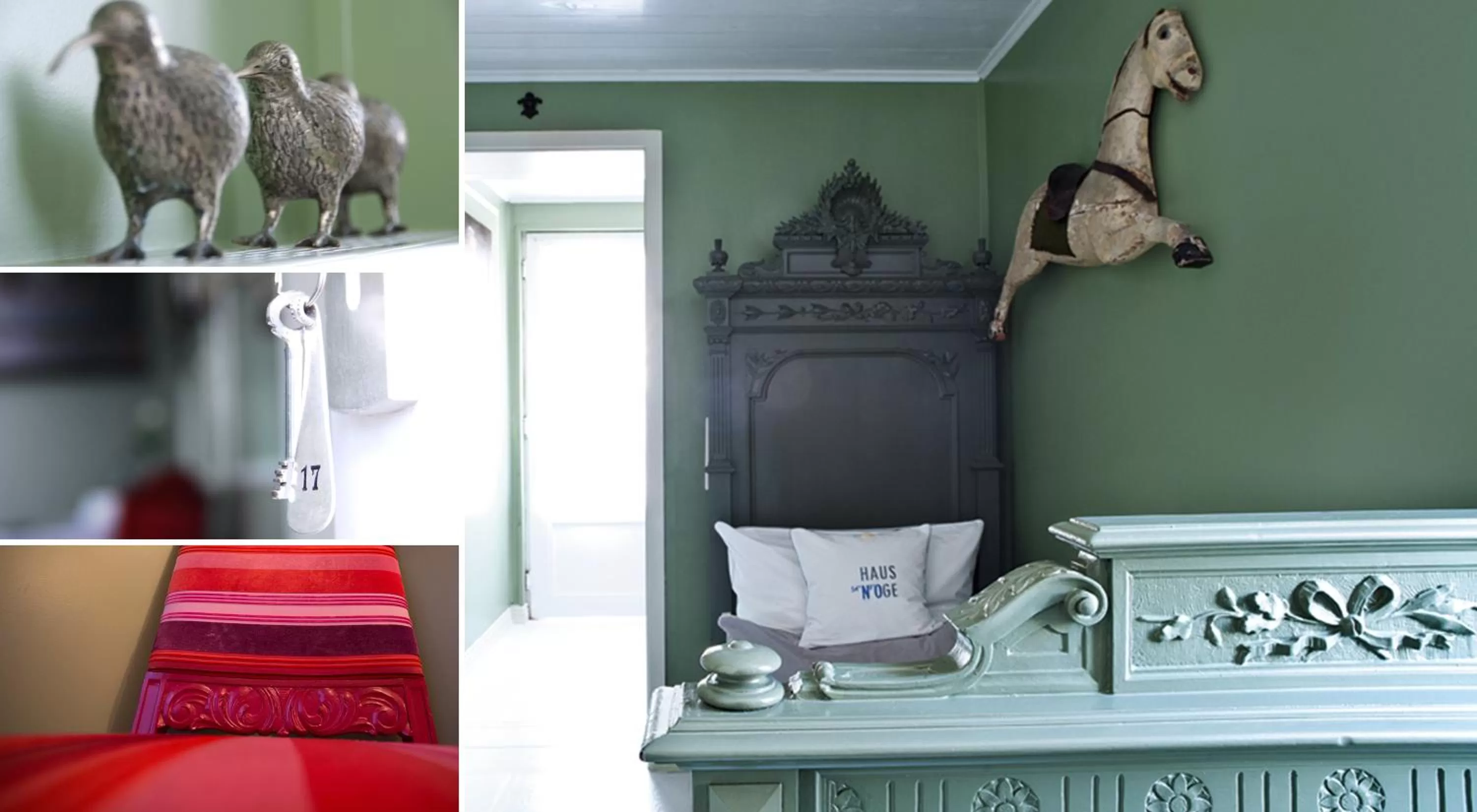 Decorative detail in Boutique Hotel Haus Noge Sylt - Kapitaenshaus strandnah