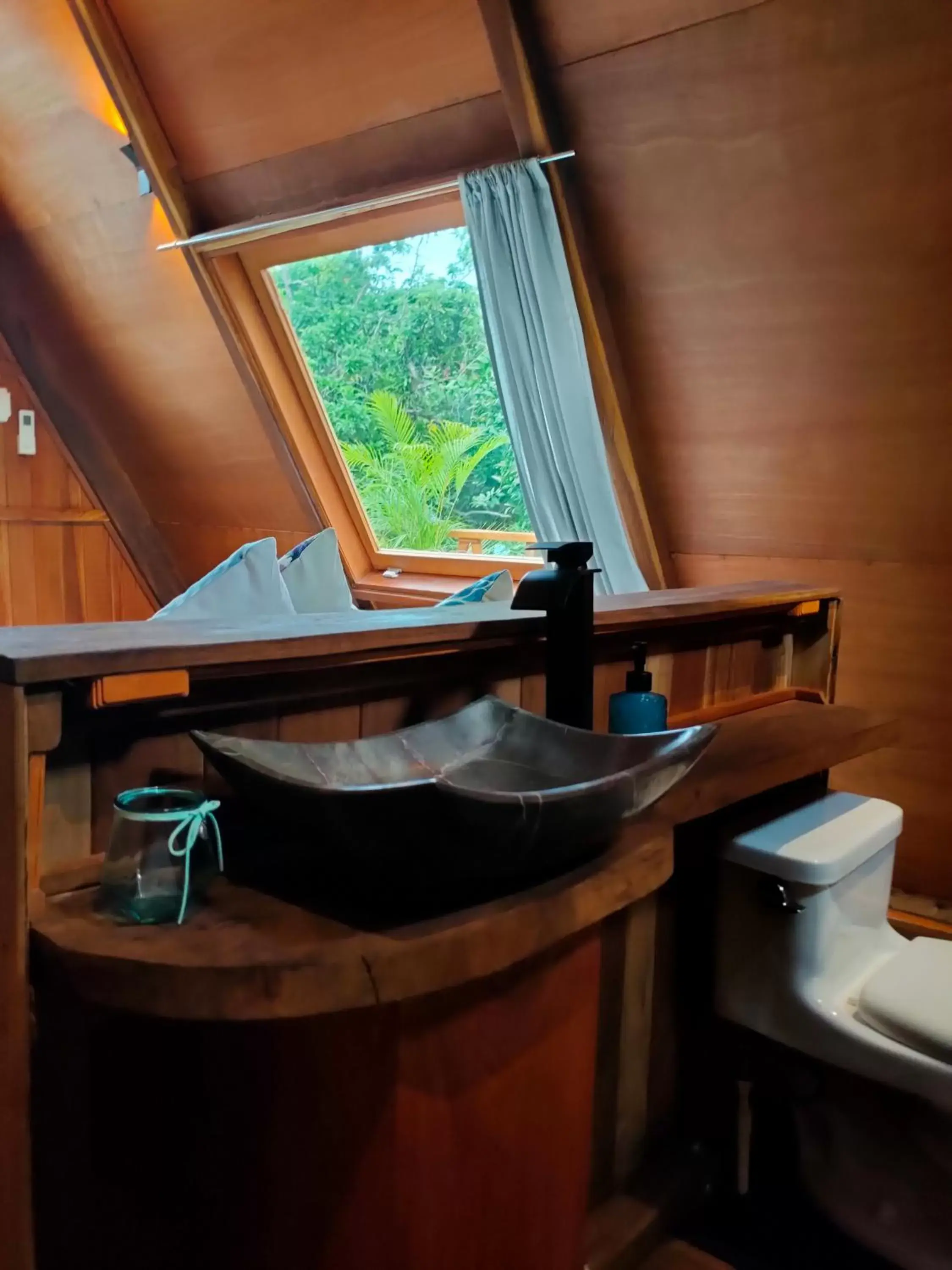 Bathroom in El Búho Lagoon Bacalar