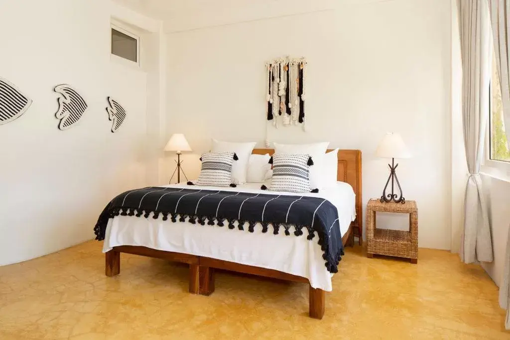 Bed in Villa Amor