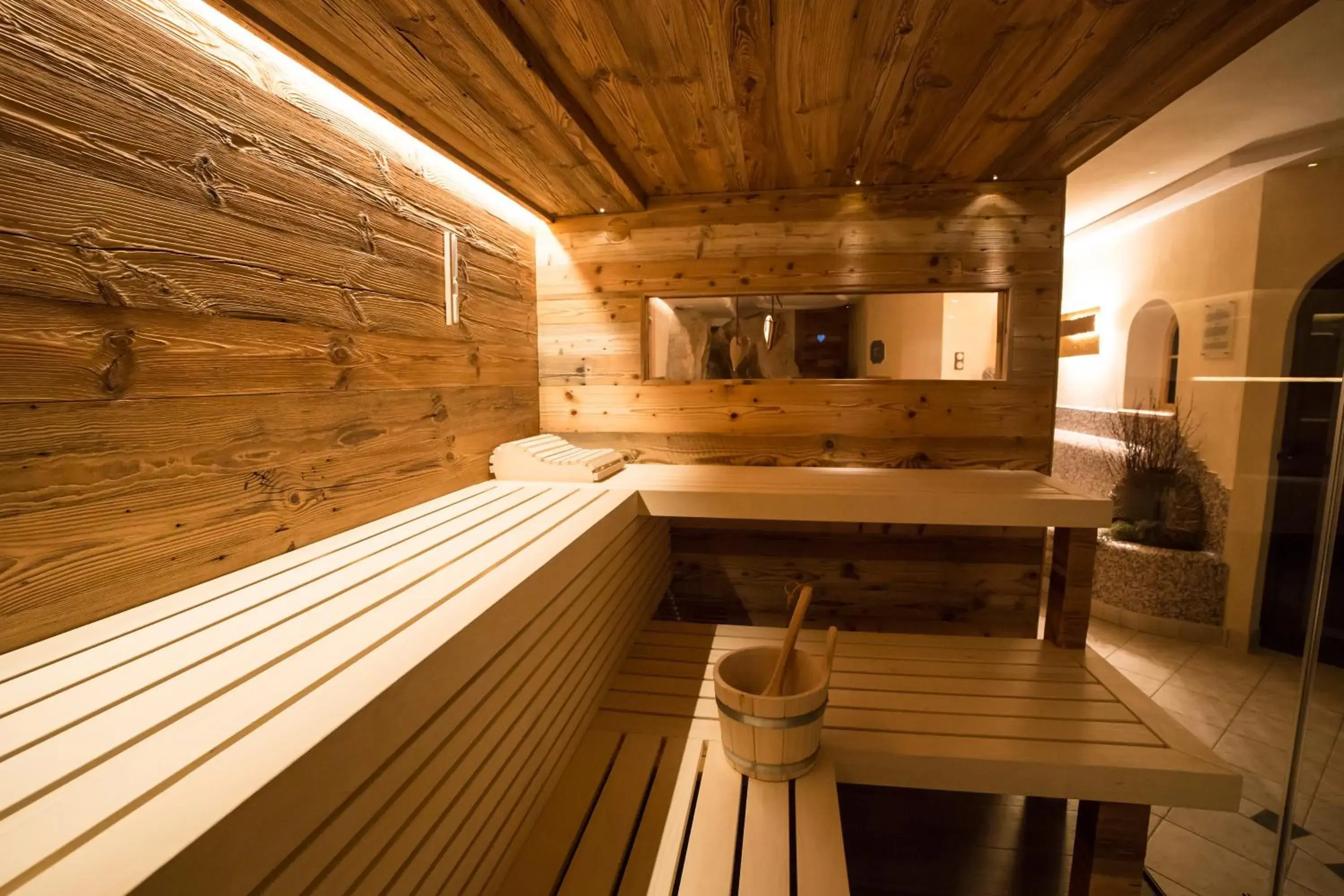 Sauna in Hotel Freina