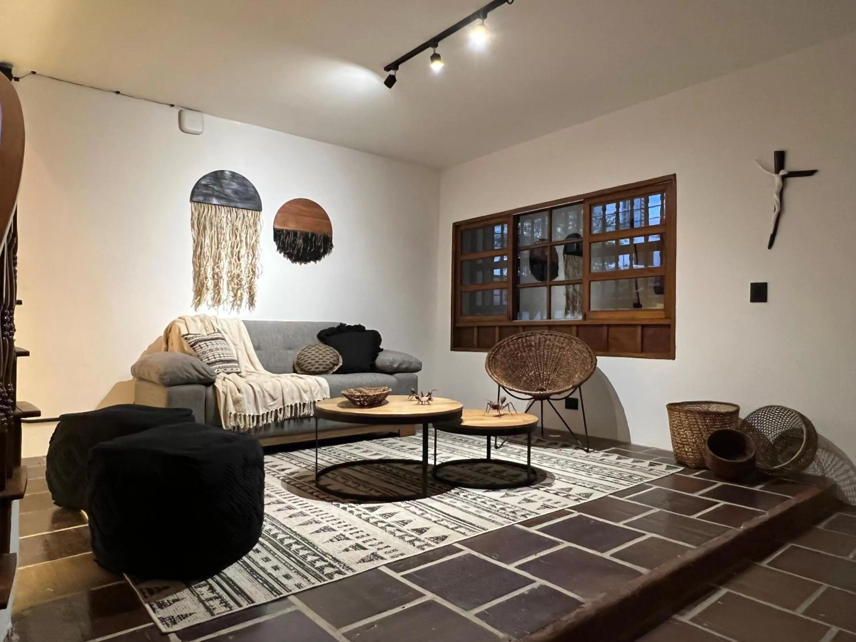 Living room in Casa Medallo