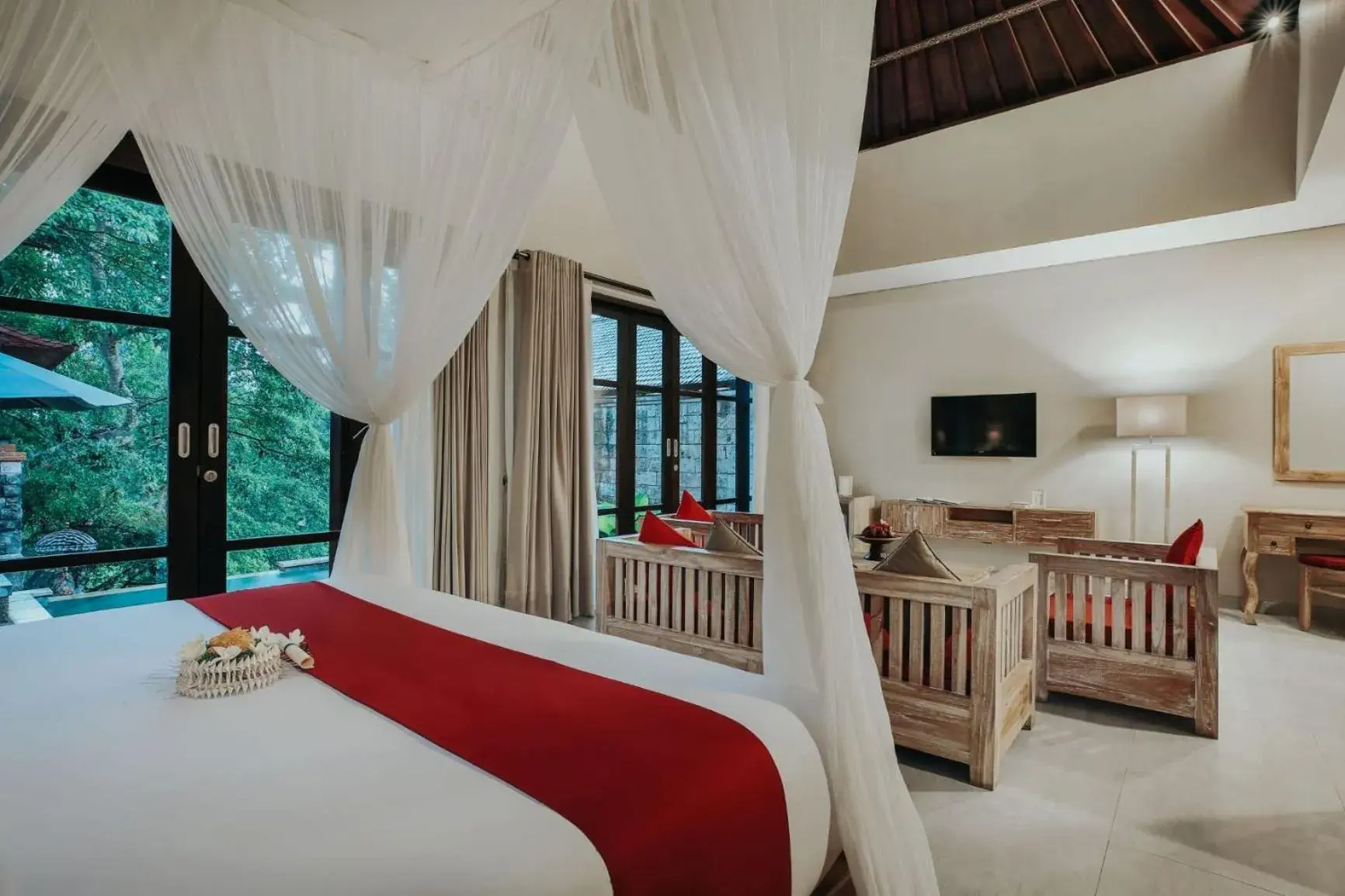 Bedroom, Bed in Kawi Resort A Pramana Experience
