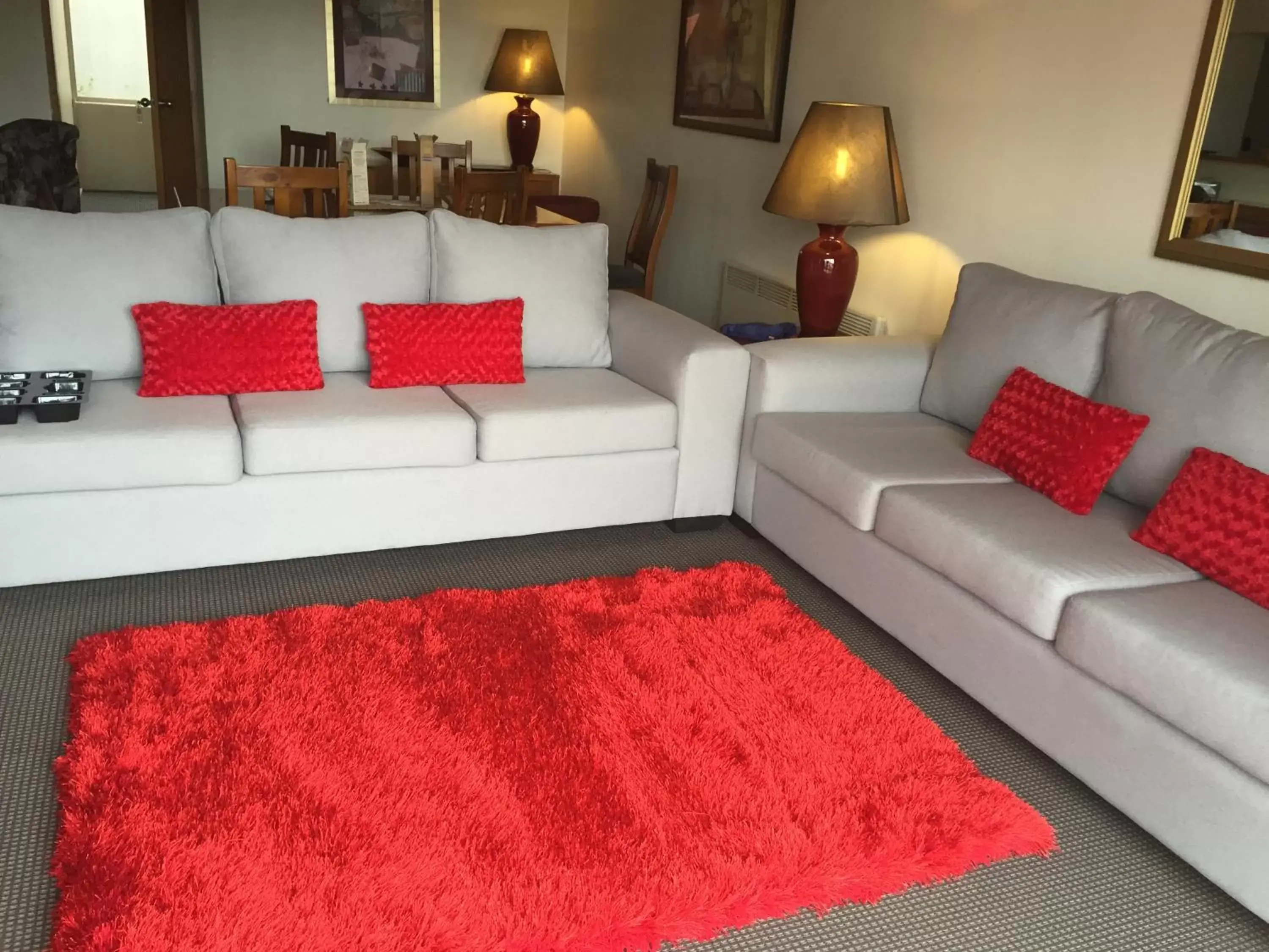 Living room, Seating Area in The Lofts Apartments