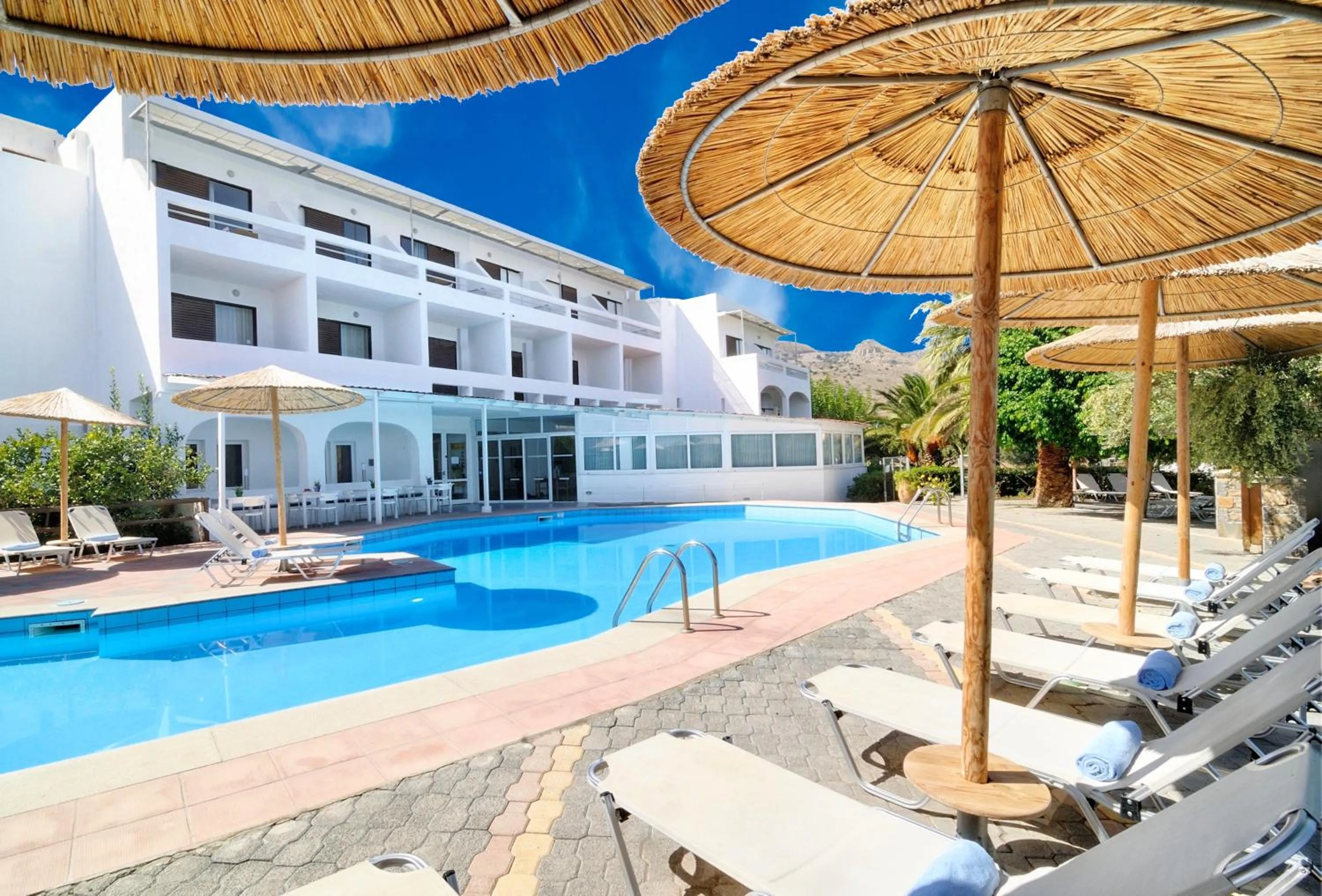 Property building in Elounda Krini Hotel