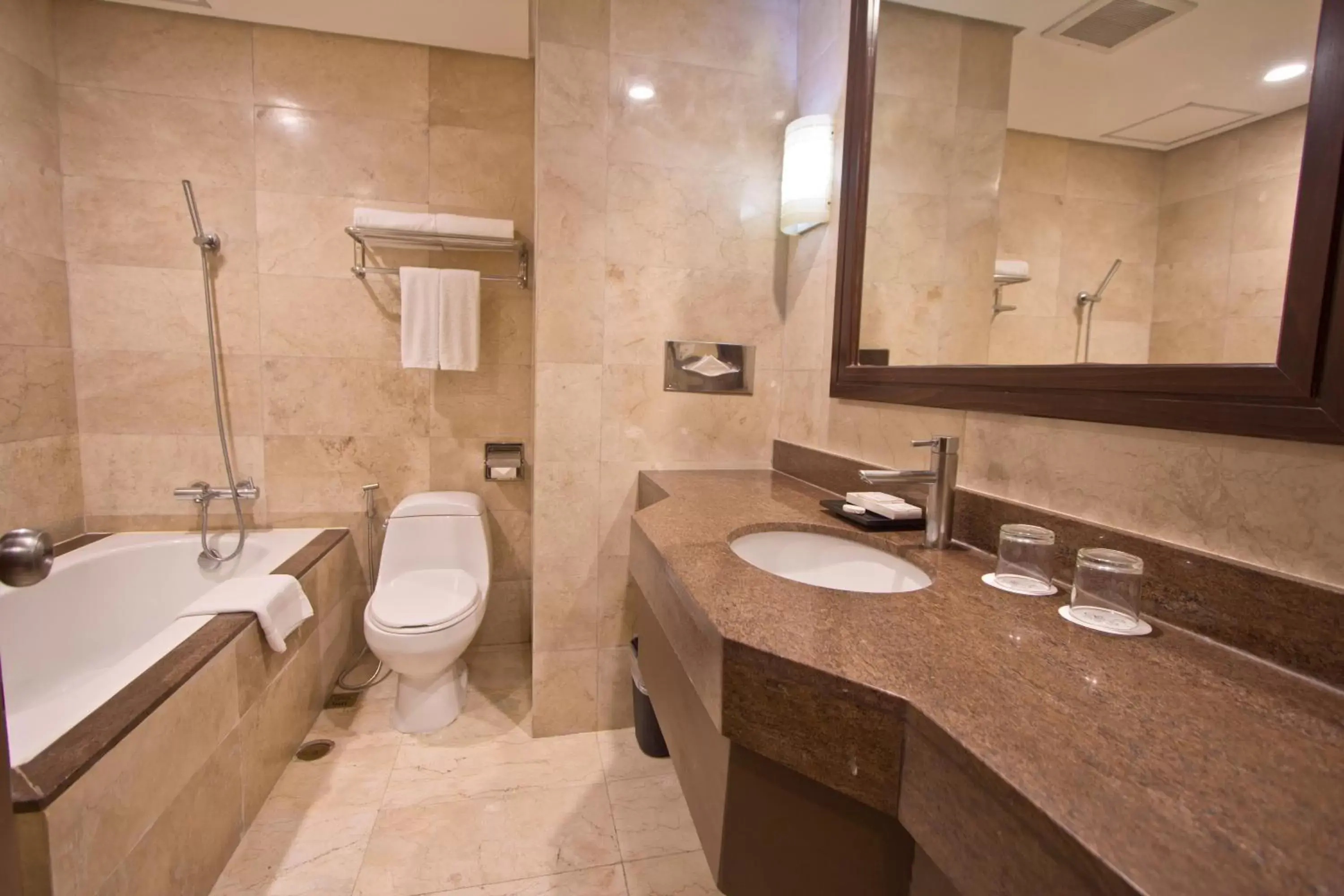 Shower, Bathroom in Crown Regency Hotel Makati