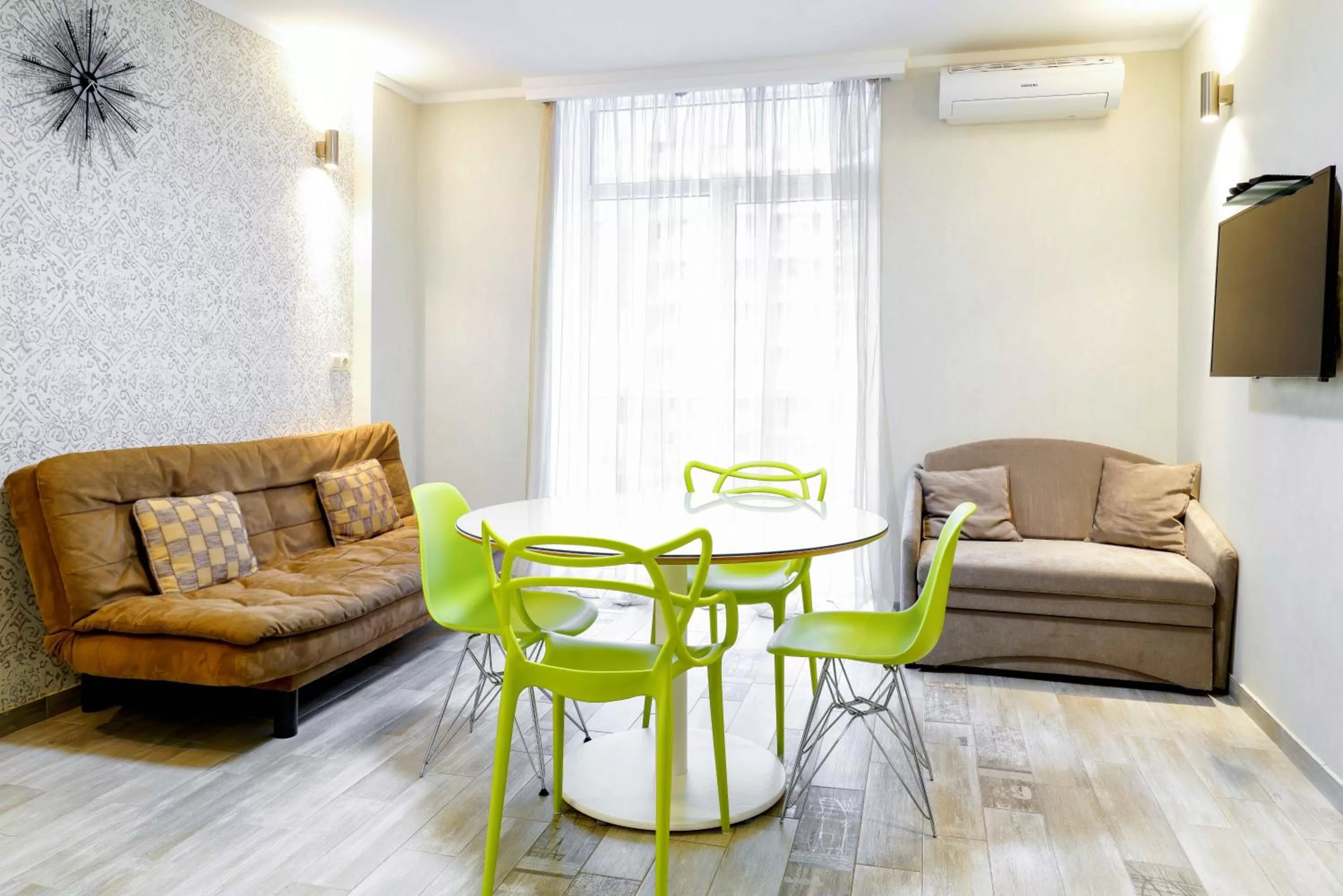 TV and multimedia, Seating Area in Holiday Lux Sea Towers Batumi