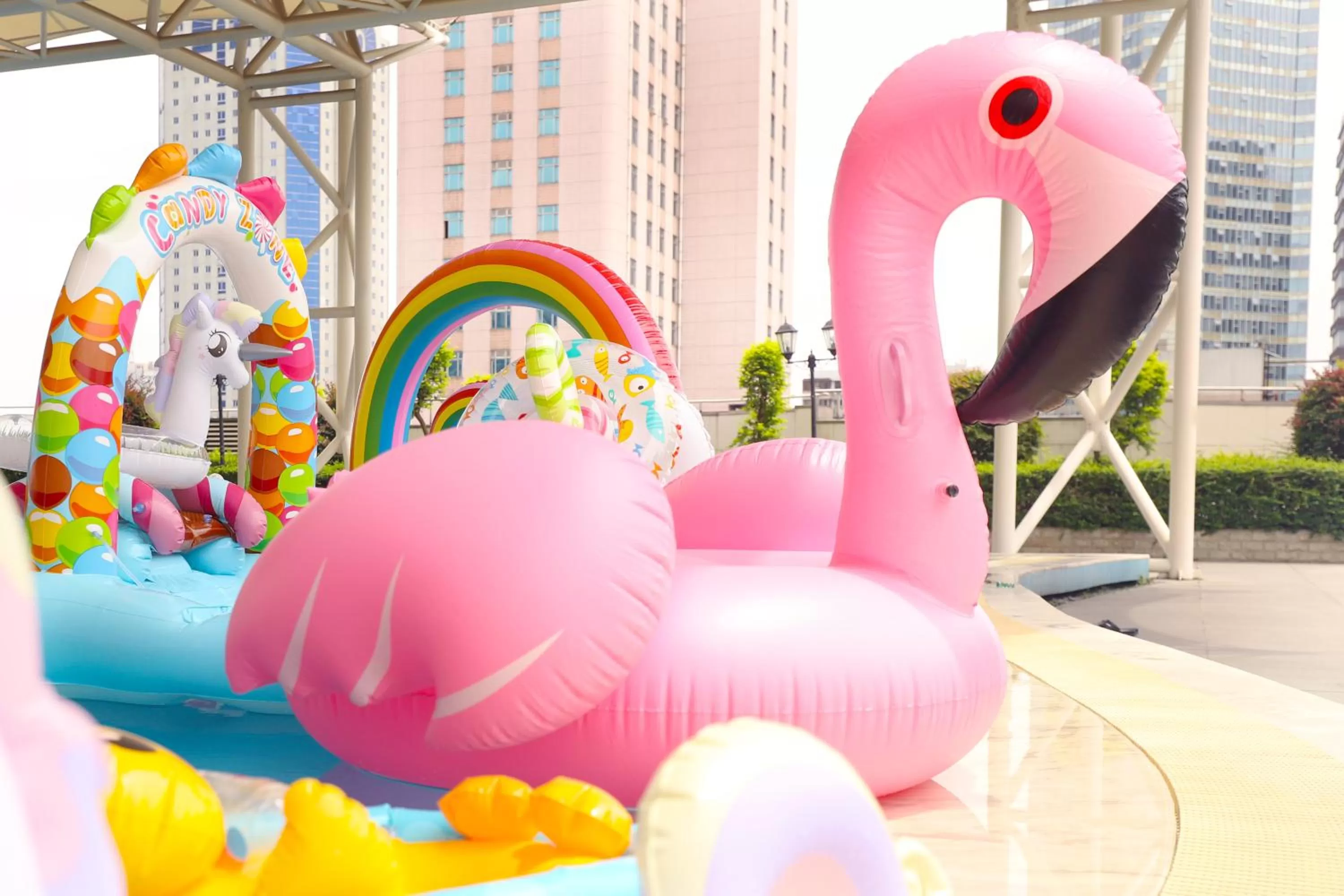 Swimming pool in Crowne Plaza Foshan by IHG