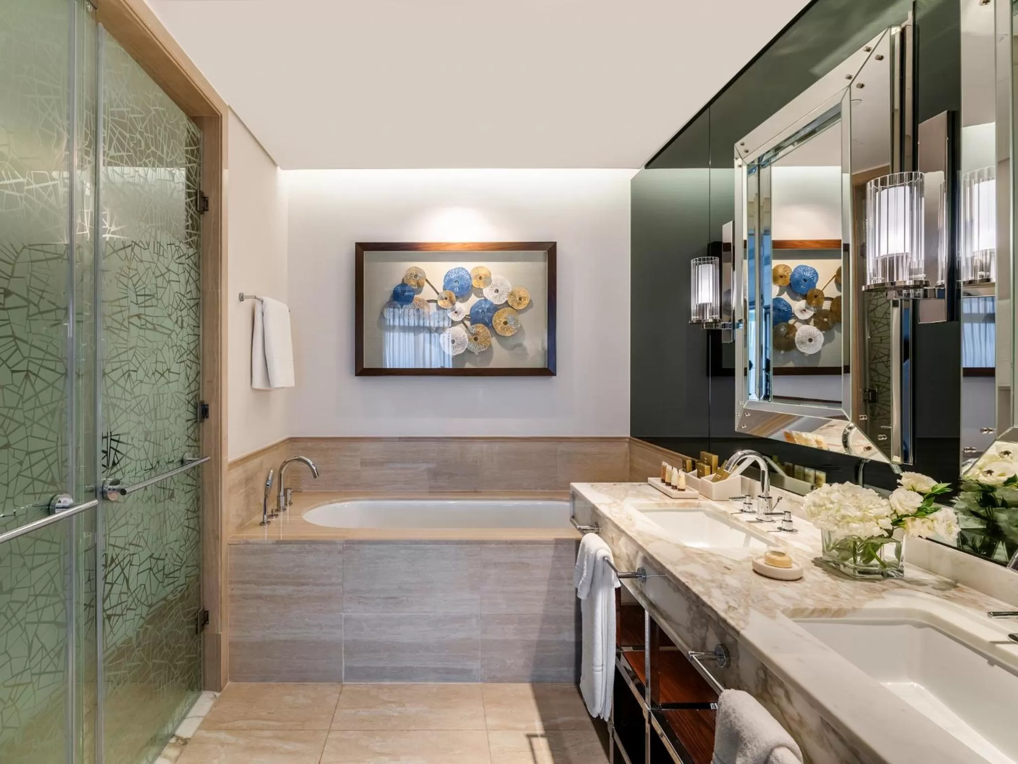 Bathroom in Grand Plaza Mövenpick Media City