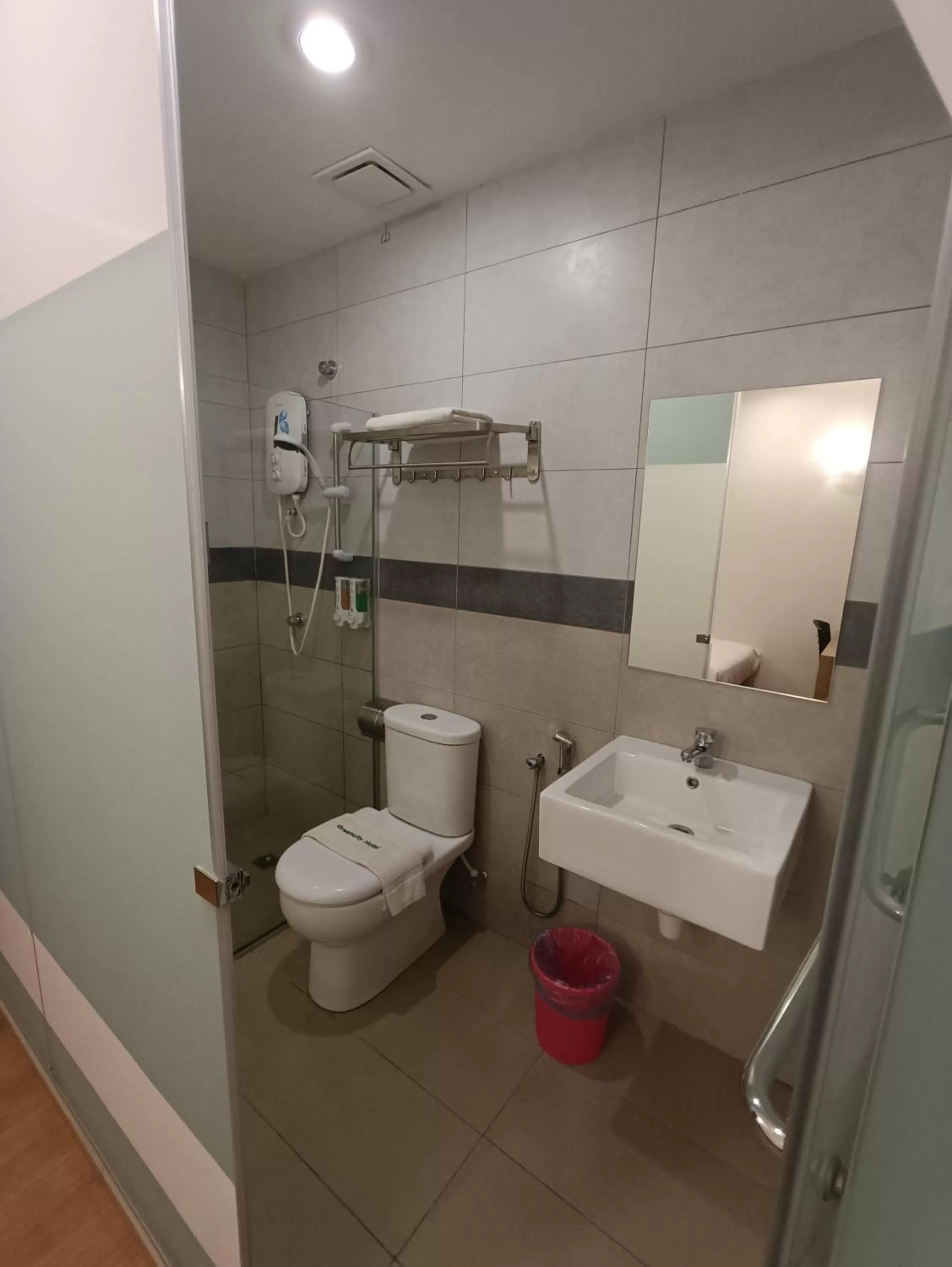 Bathroom in Greencity Hotel