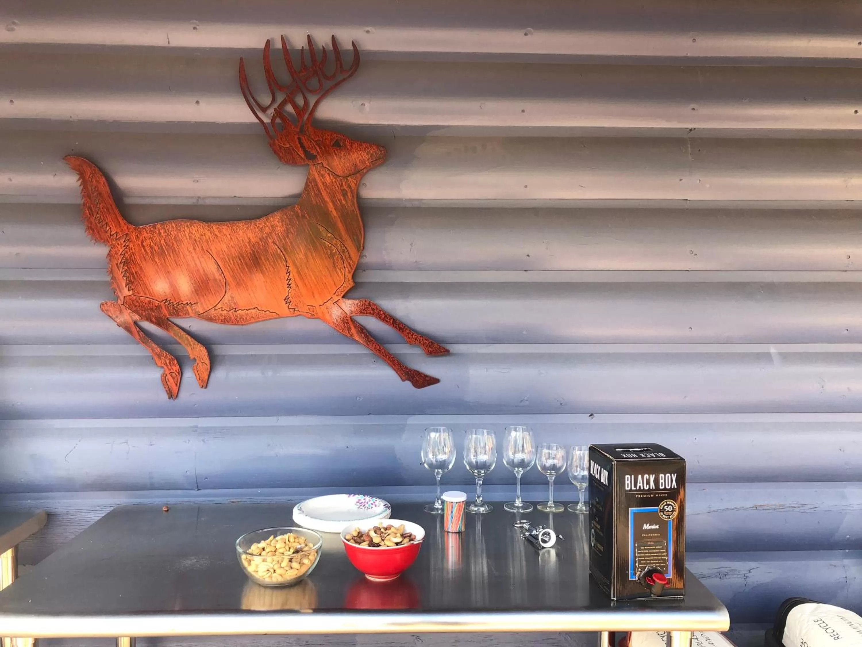 Patio in The North Face Lodge