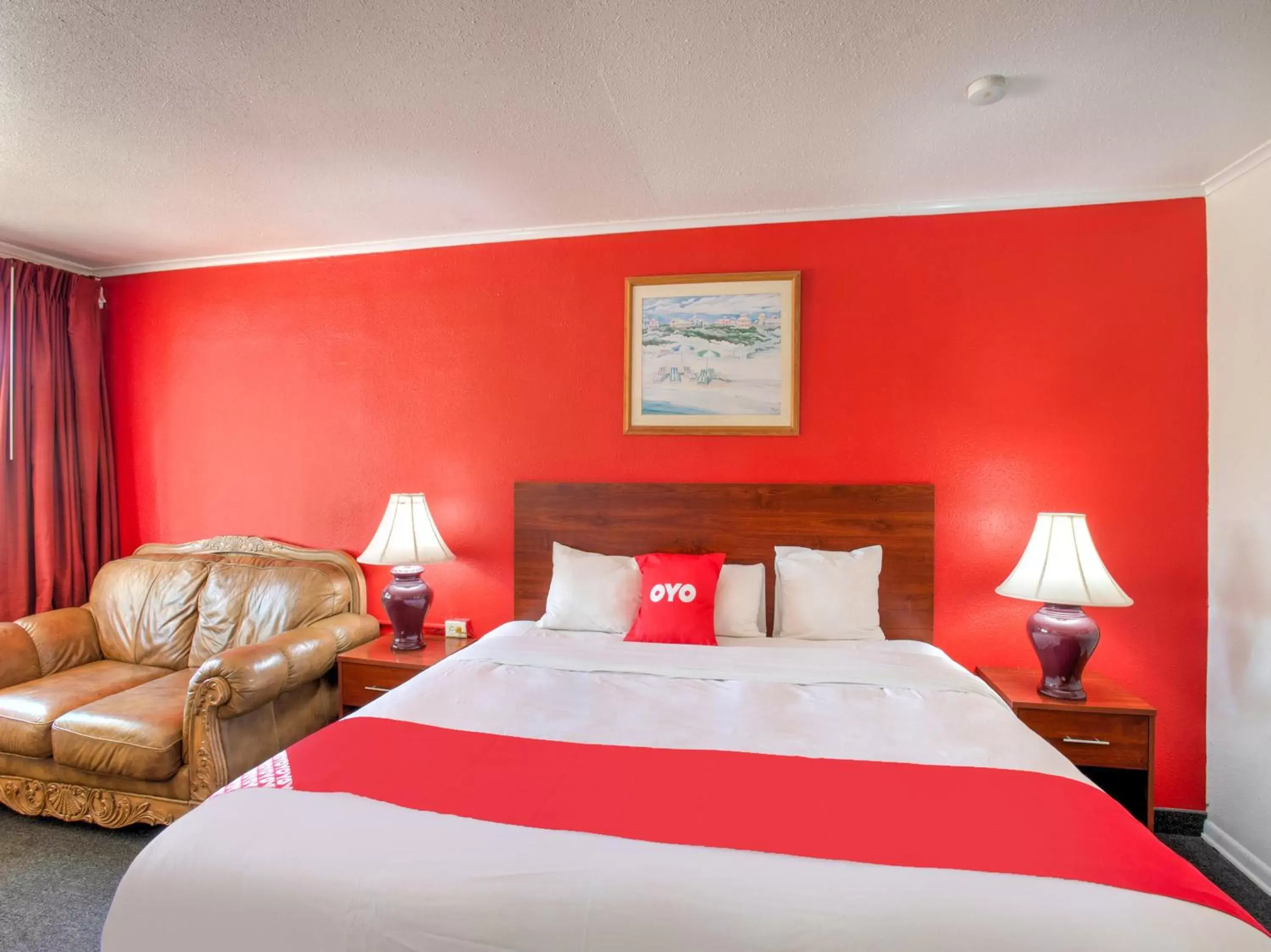 Bedroom, Bed in Capital O Padre Island Corpus Christi