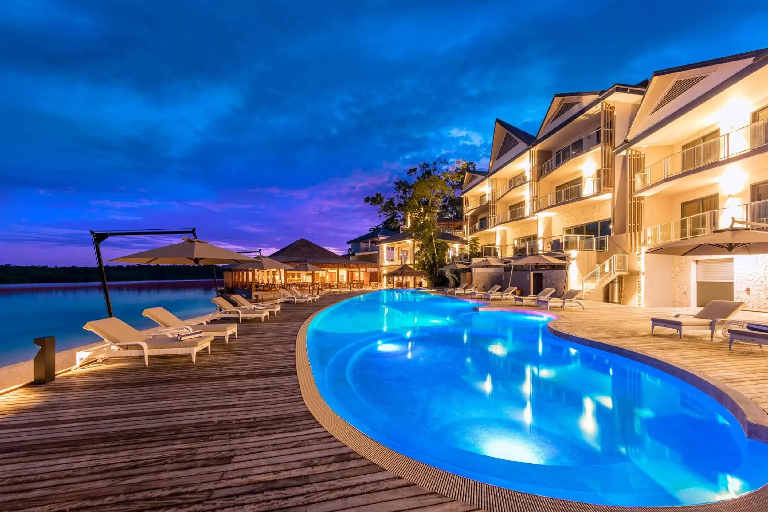 Property building in Ramada Resort by Wyndham Port Vila Property building in Ramada Resort by Wyndham Port Vila