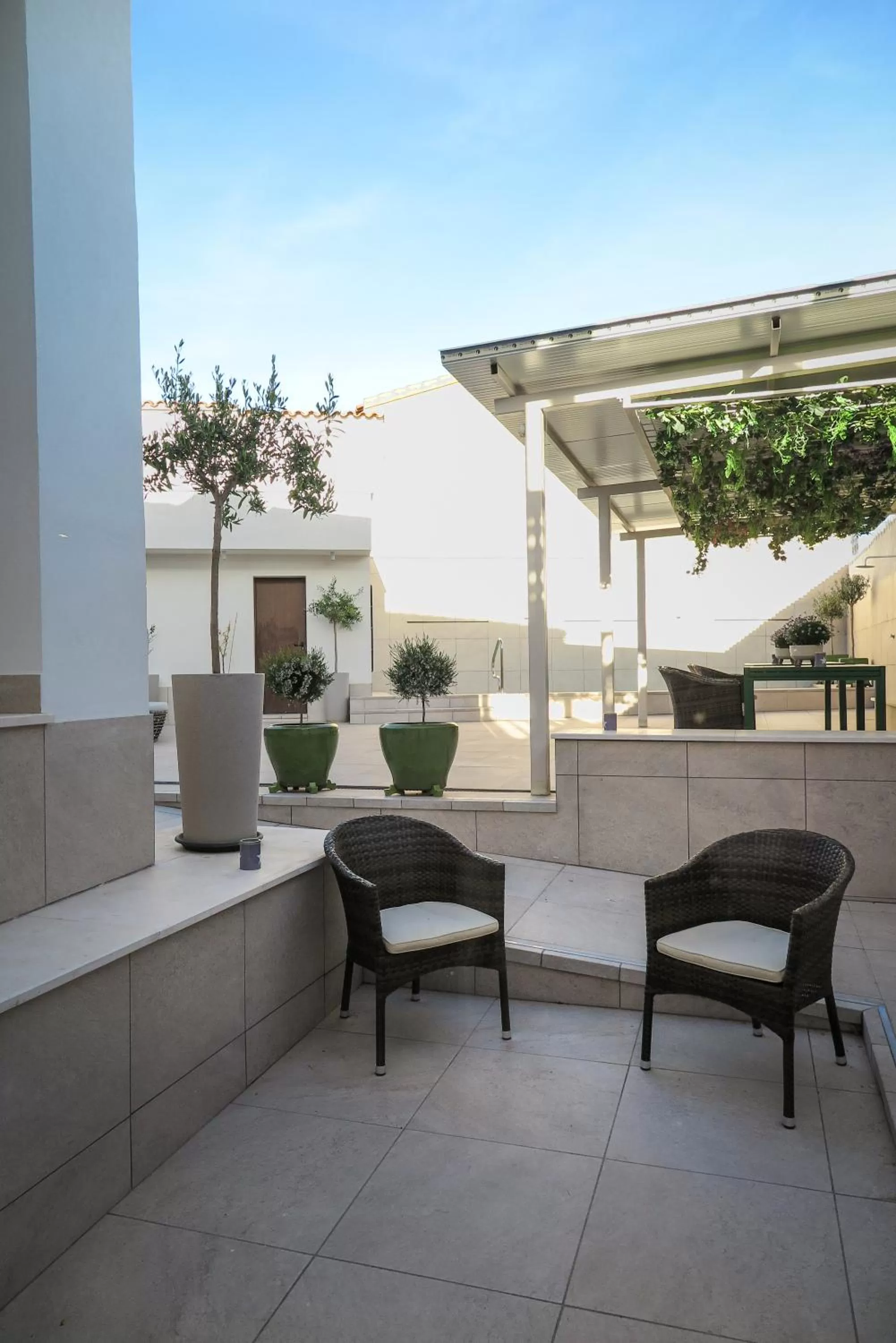 Patio in Tomé, casa de huéspedes