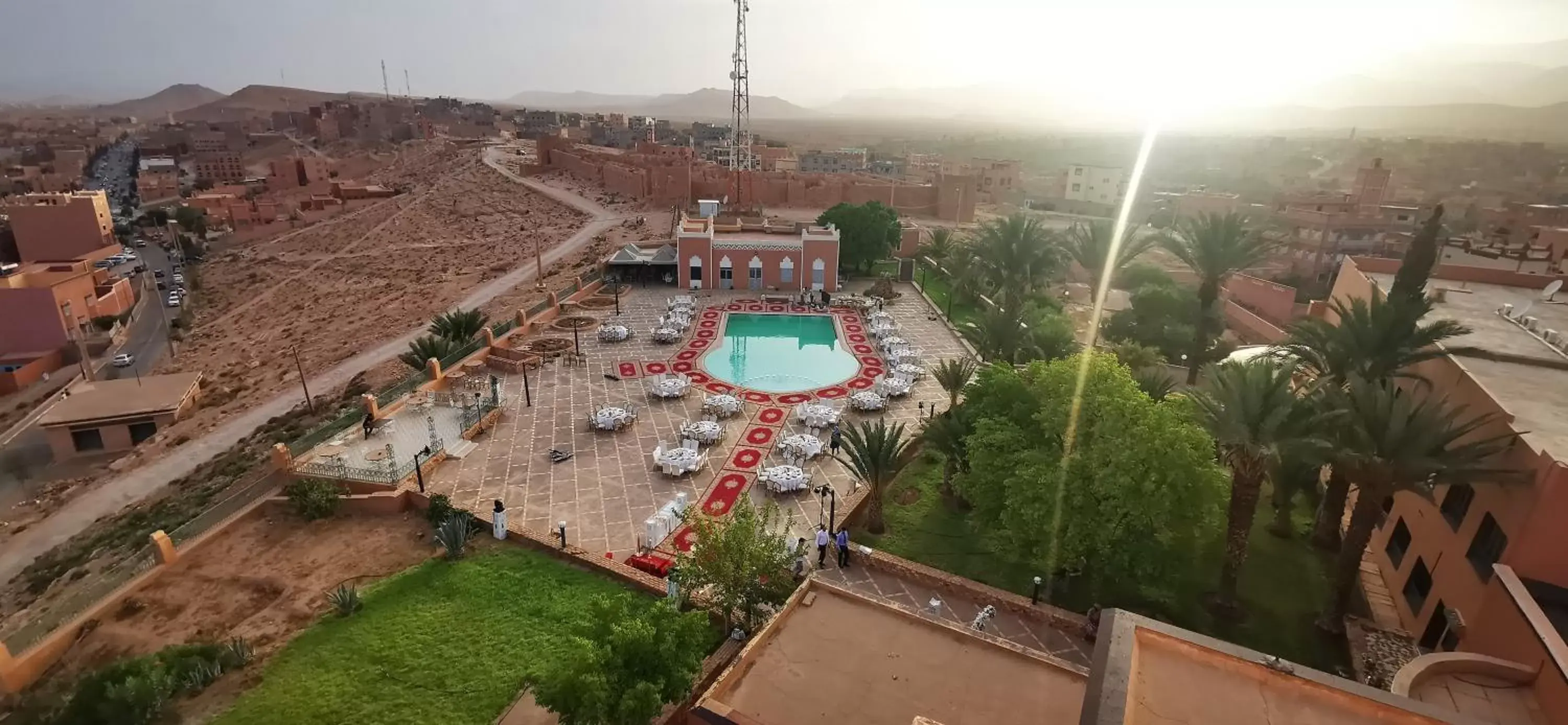 Bird's-eye View in Hotel Saghro