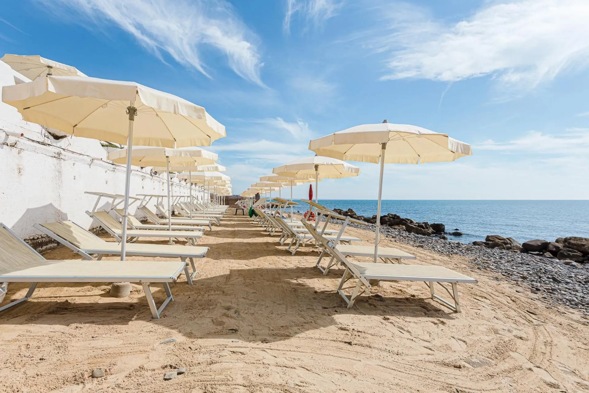 Beach in Hotel Cavalluccio Marino