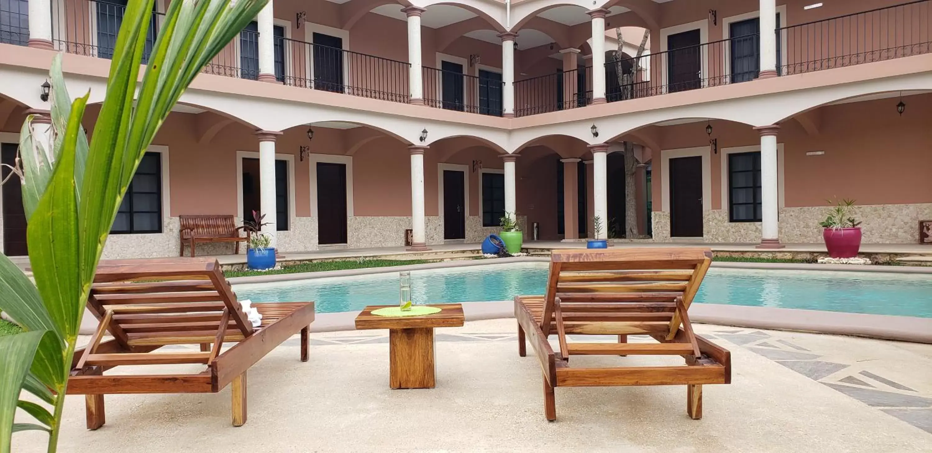 Patio, Swimming Pool in Los Frailes Hotel Boutique