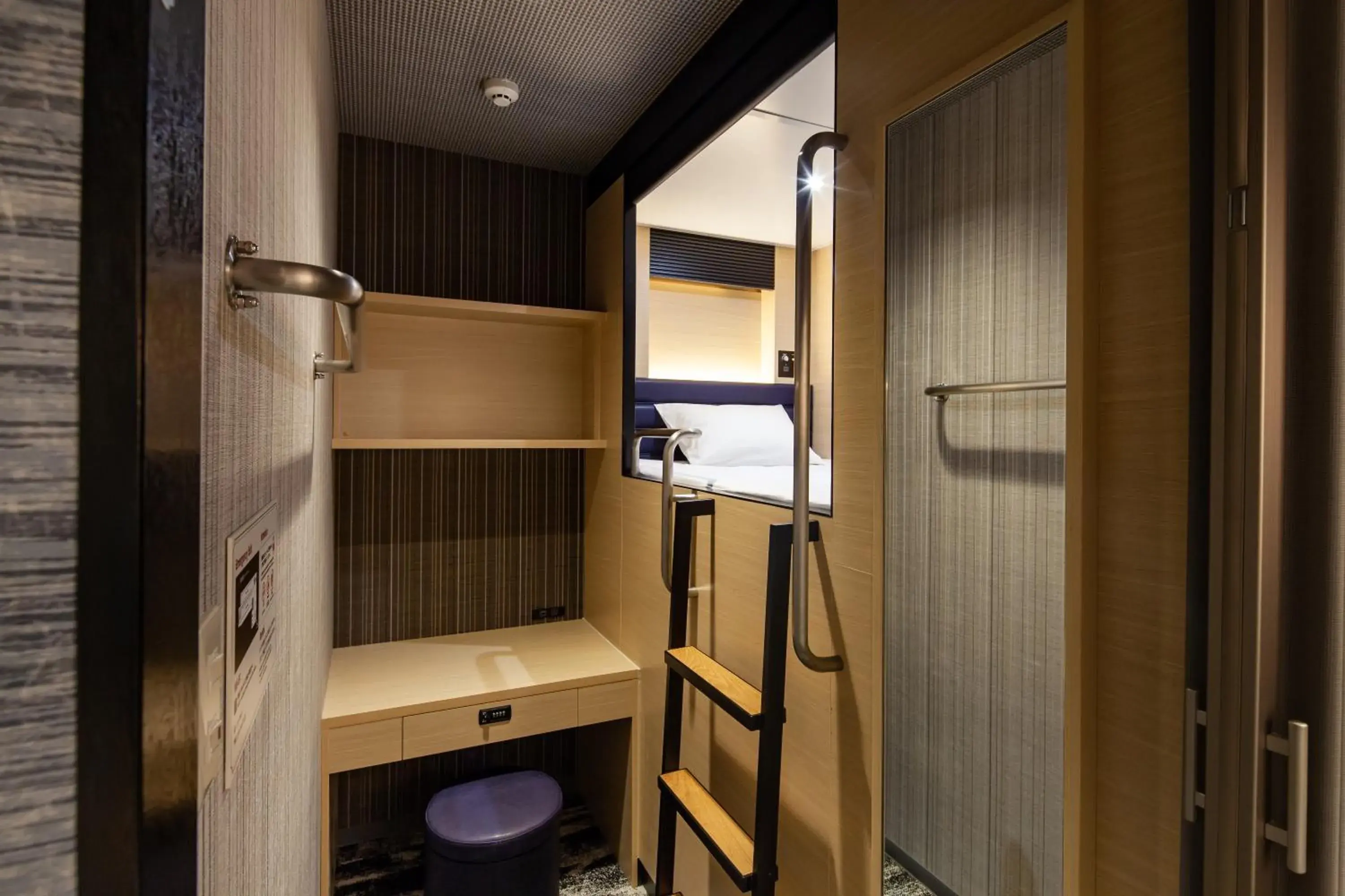 Photo of the whole room, Bathroom in Y's CABIN&HOTEL Naha Kokusai Street