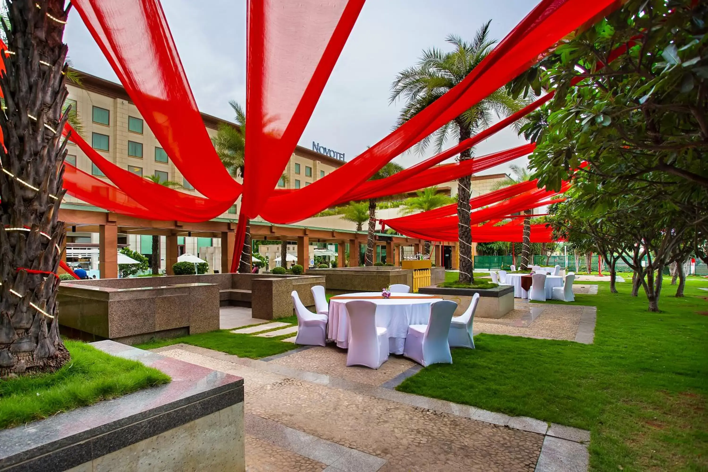 Garden, Banquet Facilities in Novotel Hyderabad Airport