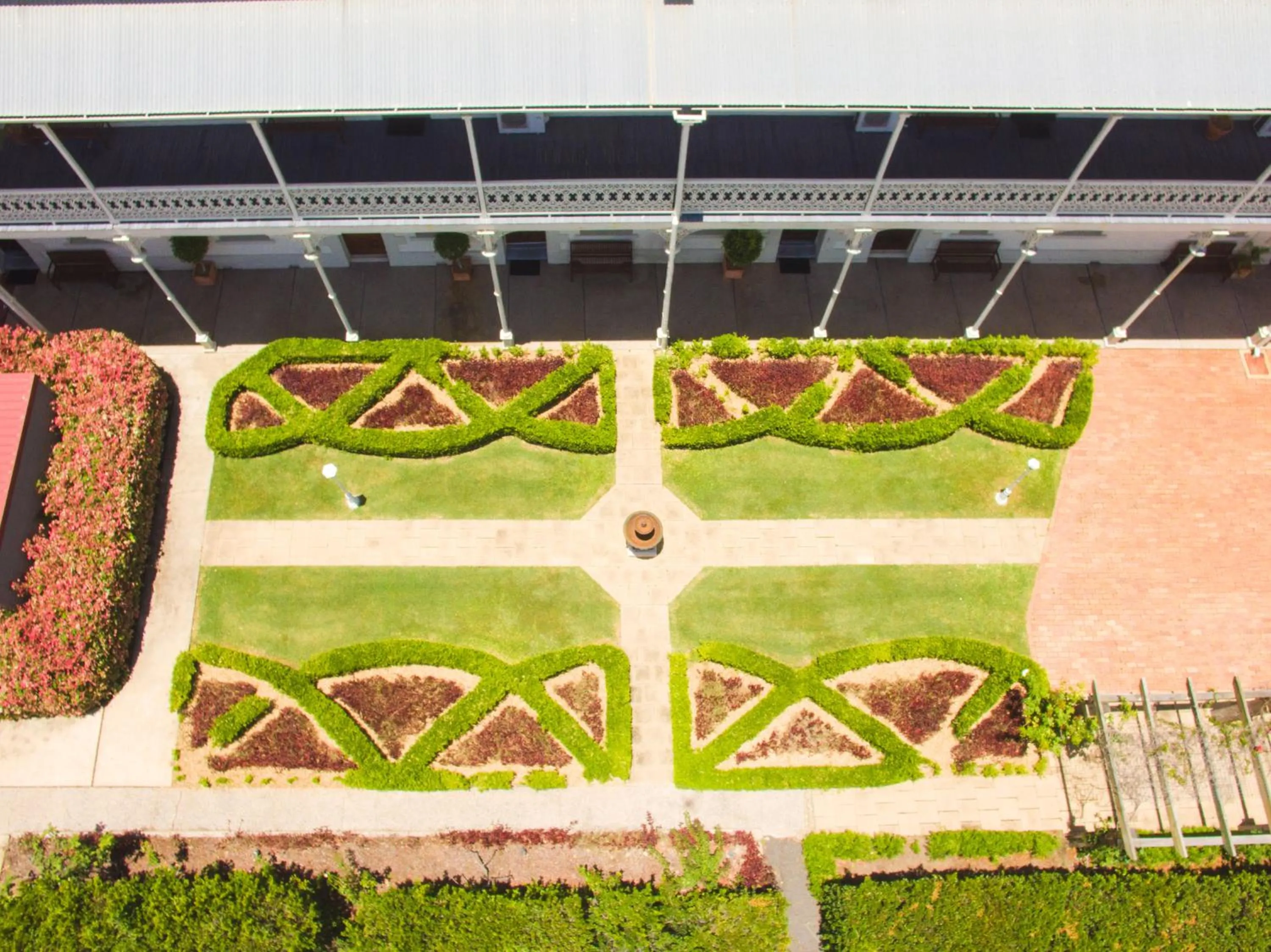 Bird's eye view in Denison Boutique Hotel