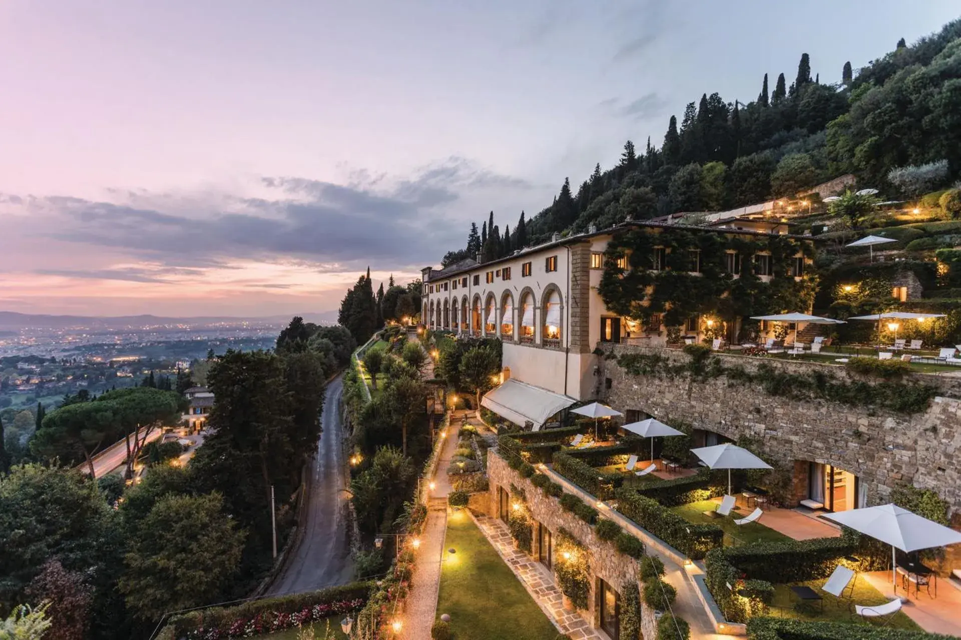 Bird's eye view in Villa San Michele, A Belmond Hotel, Florence