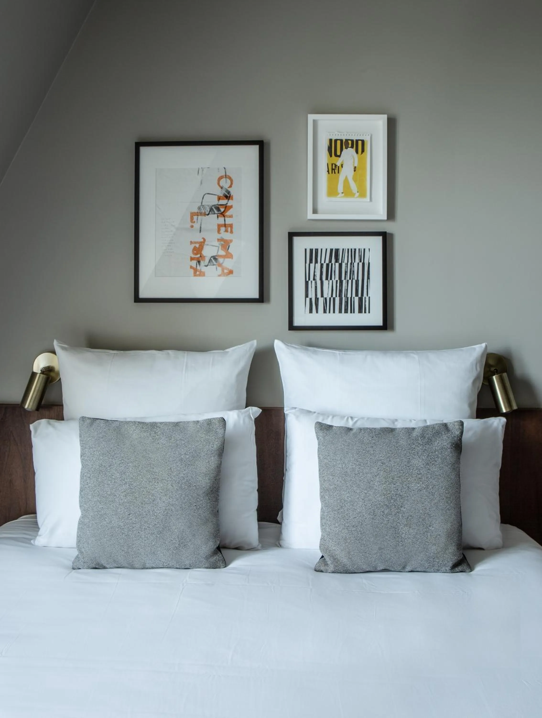 Decorative detail in ibis Styles Paris Gare du Nord TGV