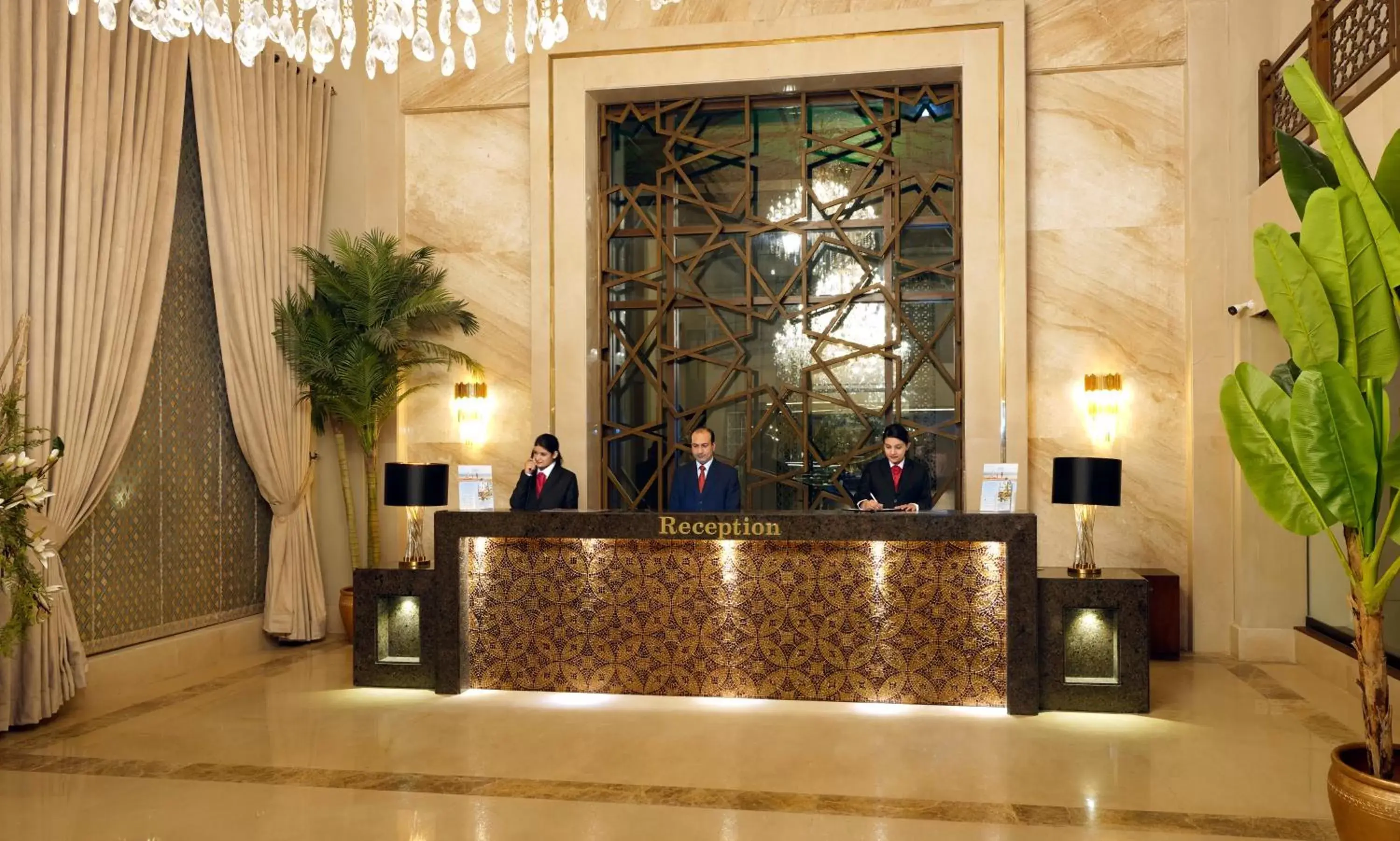 Lobby or reception in Ramada by Wyndham Lahore Gulberg II Lobby or reception in Ramada by Wyndham Lahore Gulberg II