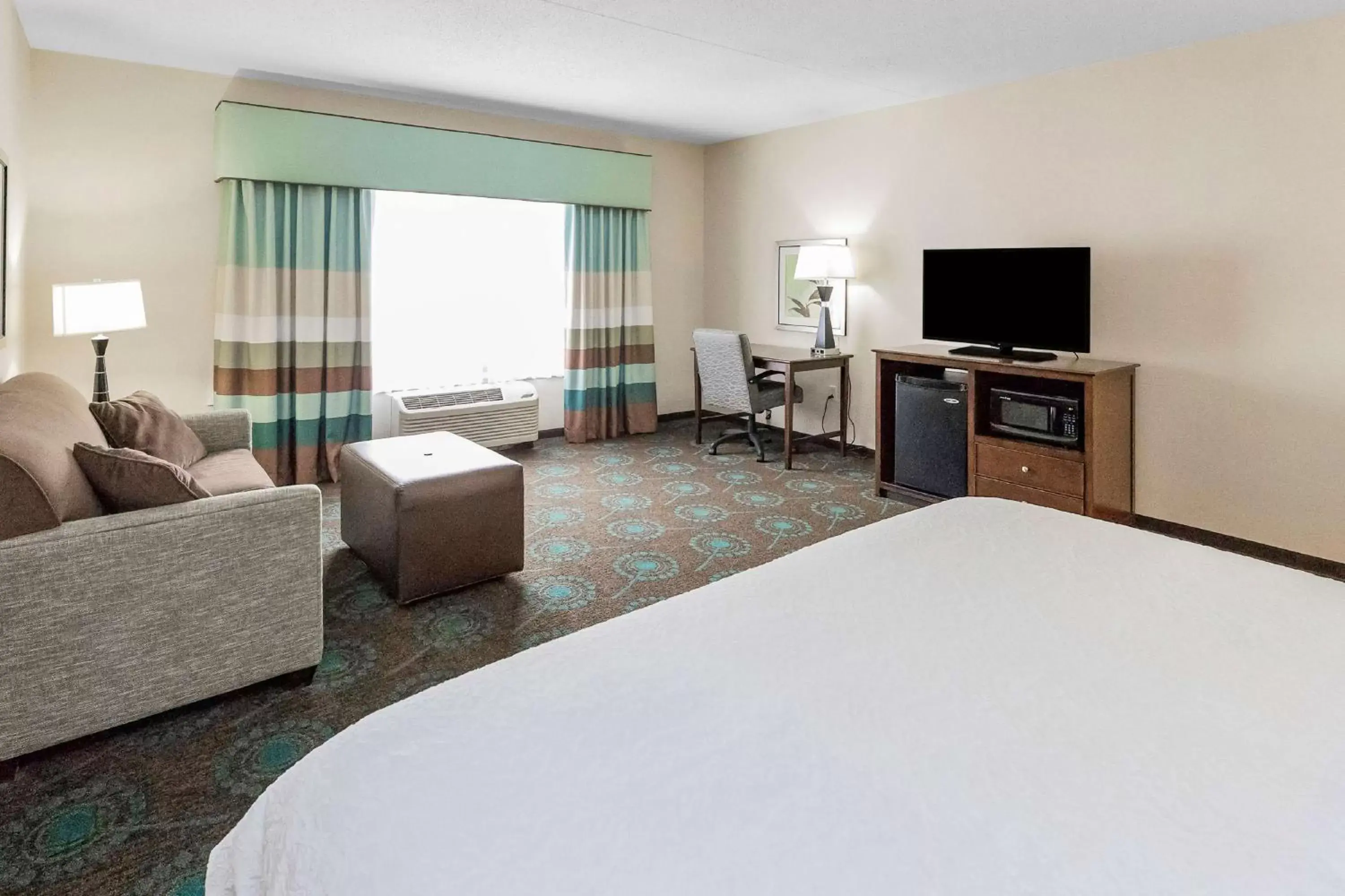 Bedroom, TV/Entertainment Center in Hampton Inn Bridgeville