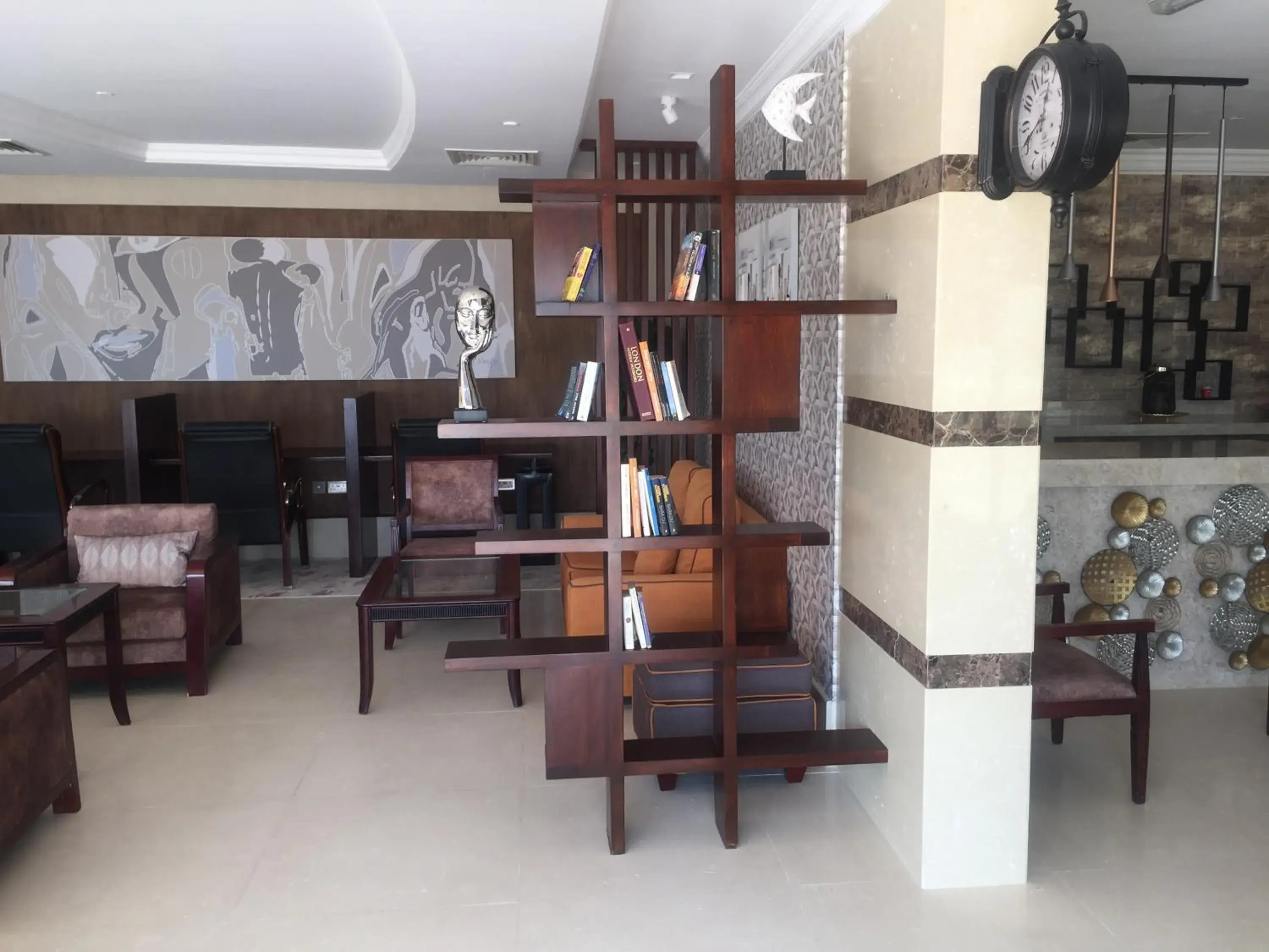 Library in Salalah Beach Resort Hotel