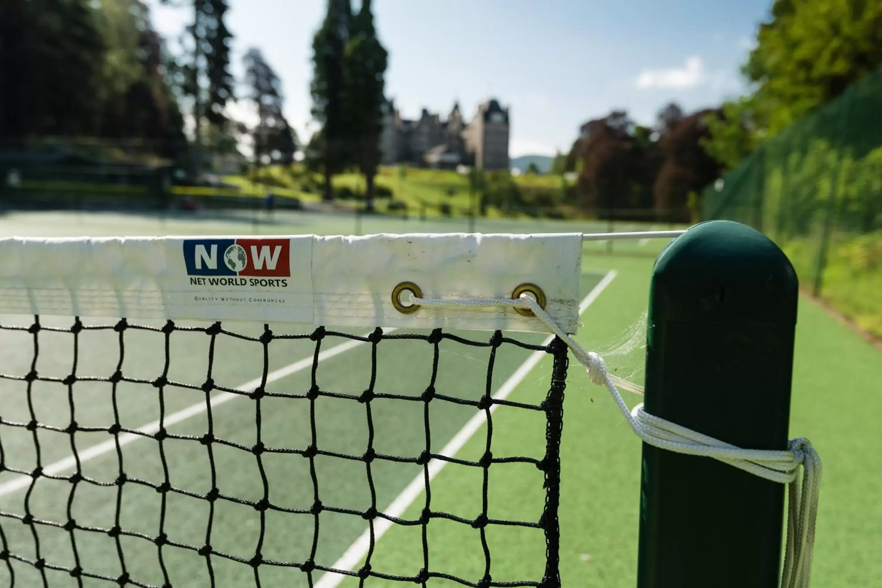 Tennis court in The Atholl Palace