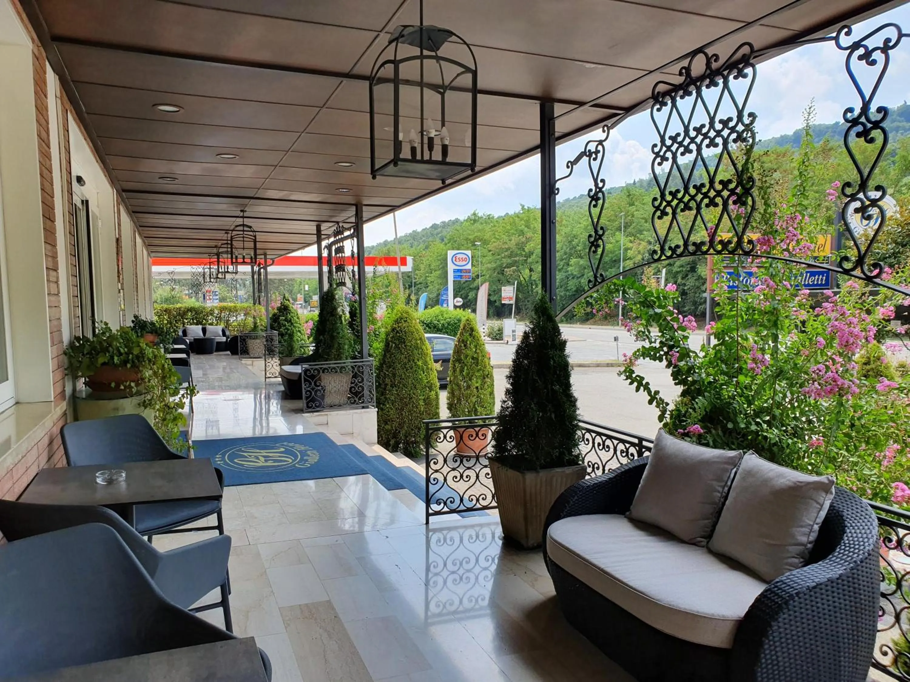 Patio in Hotel Gialletti