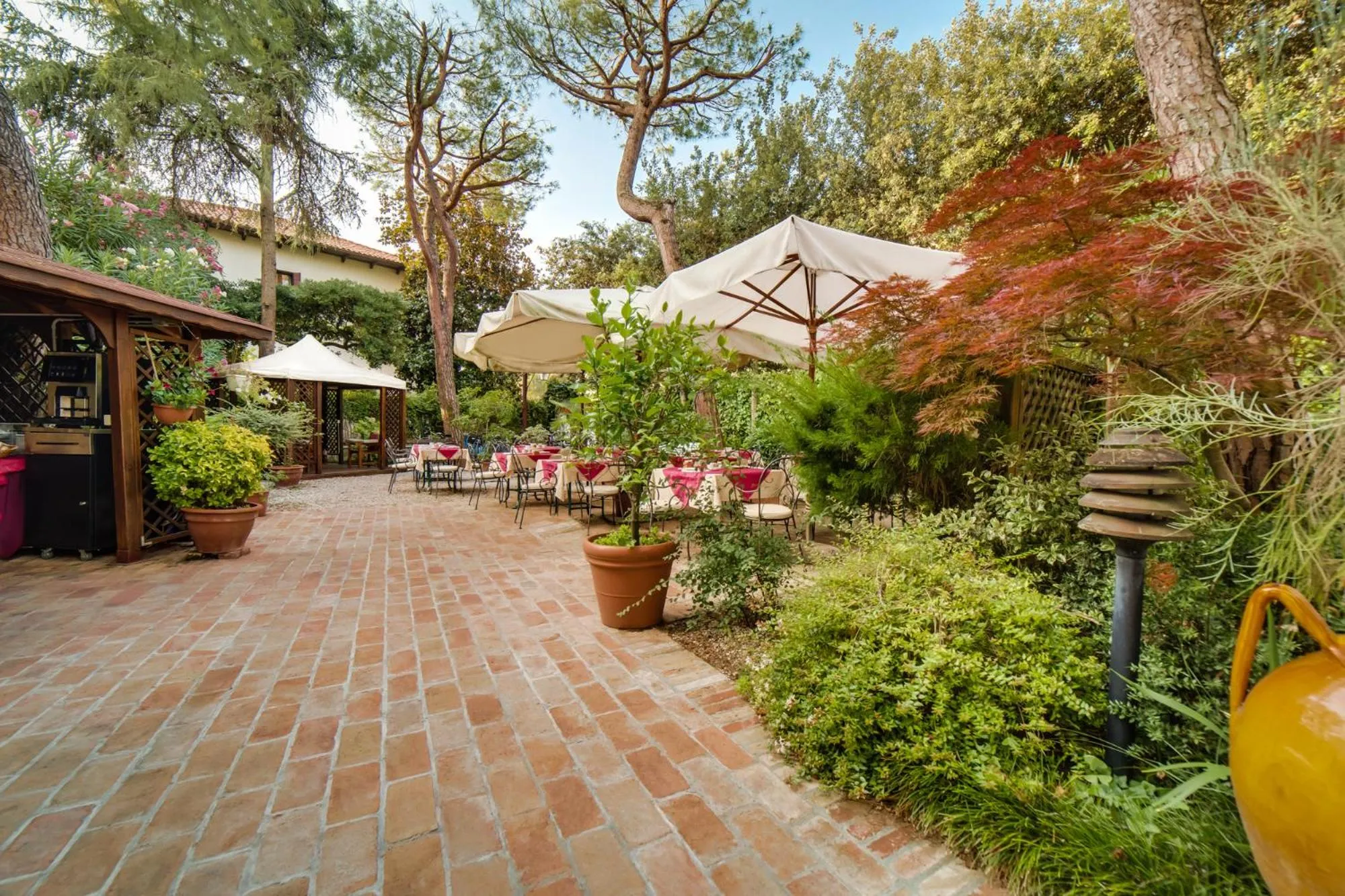 Garden in Hotel La Meridiana