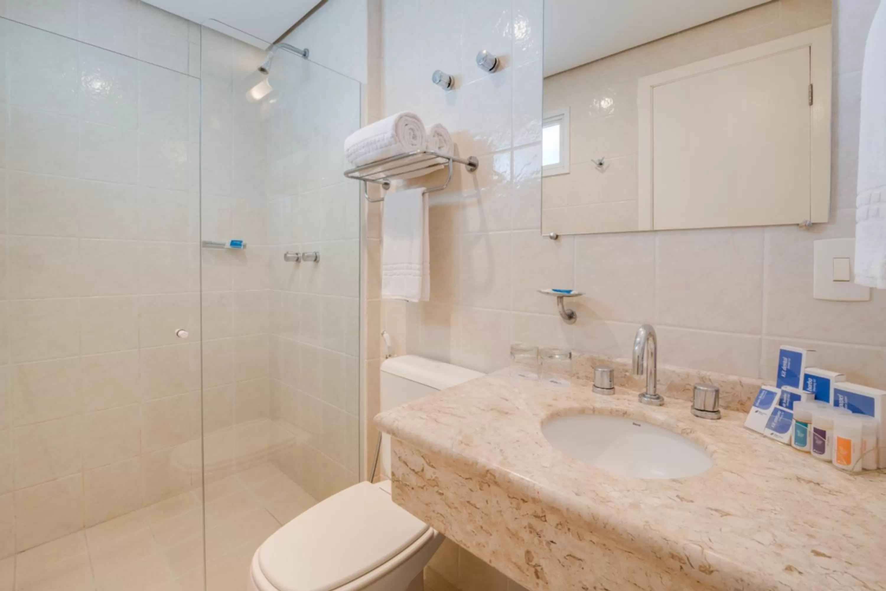 Shower in Blue Tree Towers All Suites Santo André