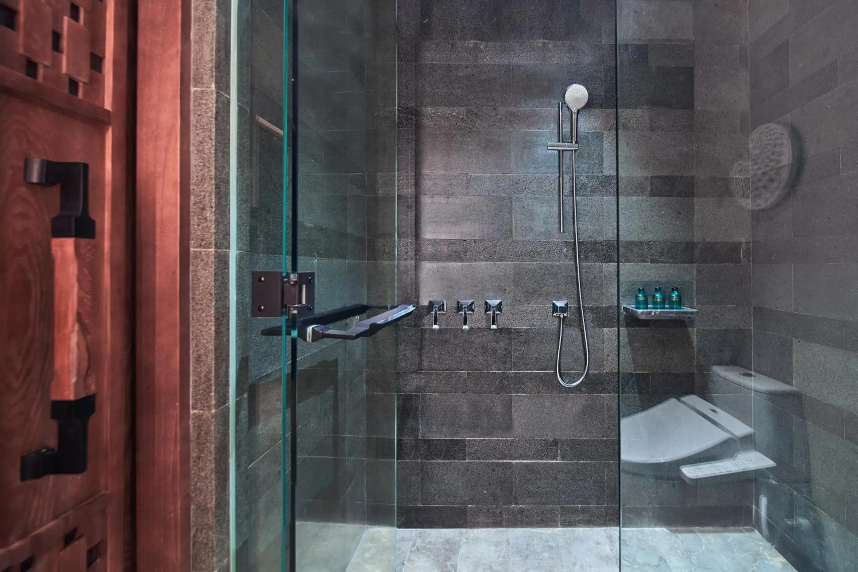 Shower, Bathroom in Andaz Bali - a Concept by Hyatt