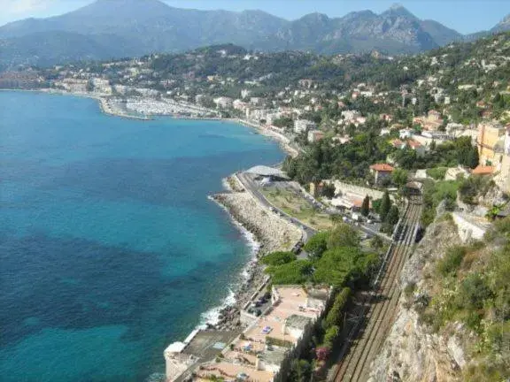 Bird's-eye View in Villa Eva Hotel