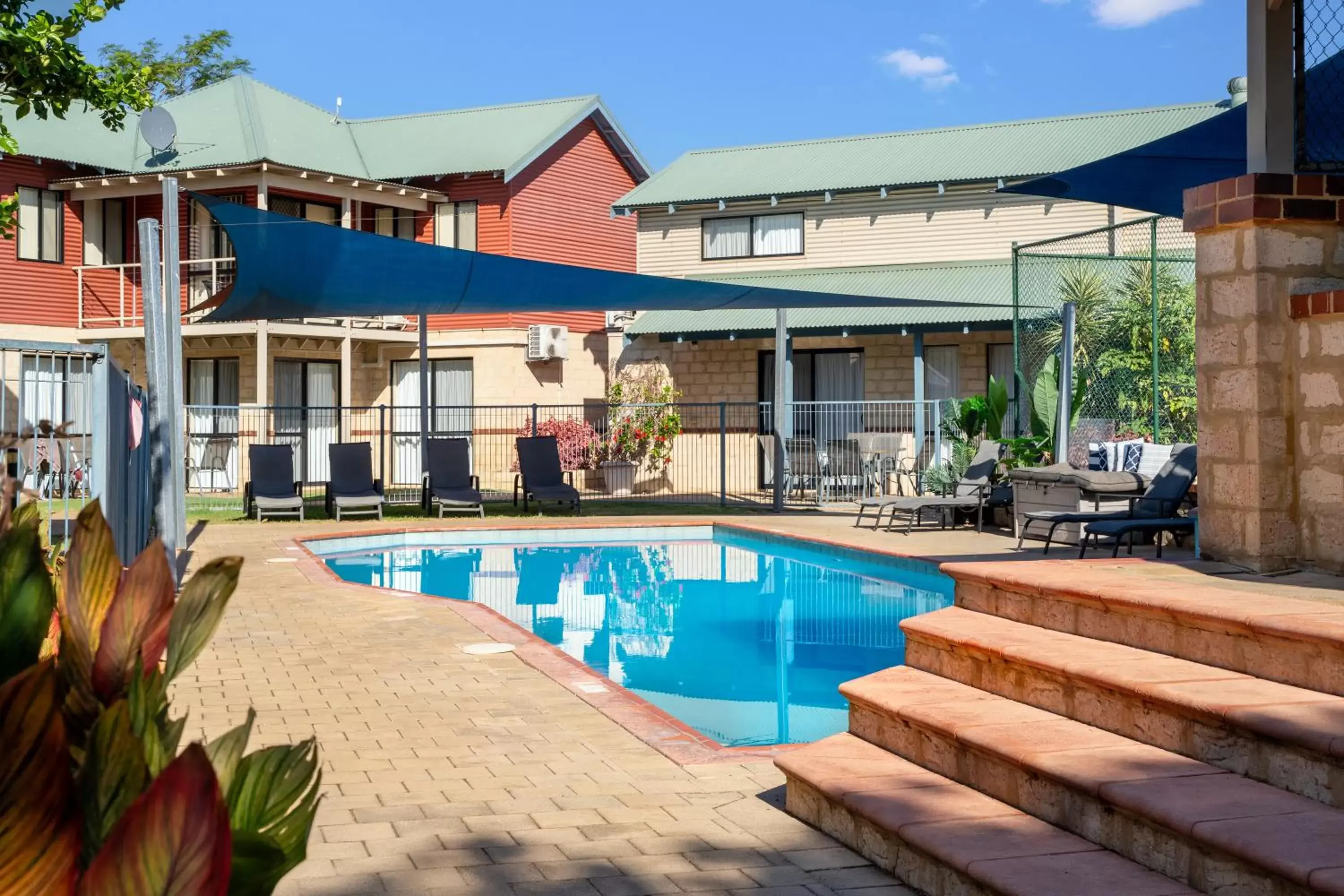 Swimming pool in Amalfi Resort Busselton's Best Kept Secret Swimming pool in Amalfi Resort Busselton's Best Kept Secret